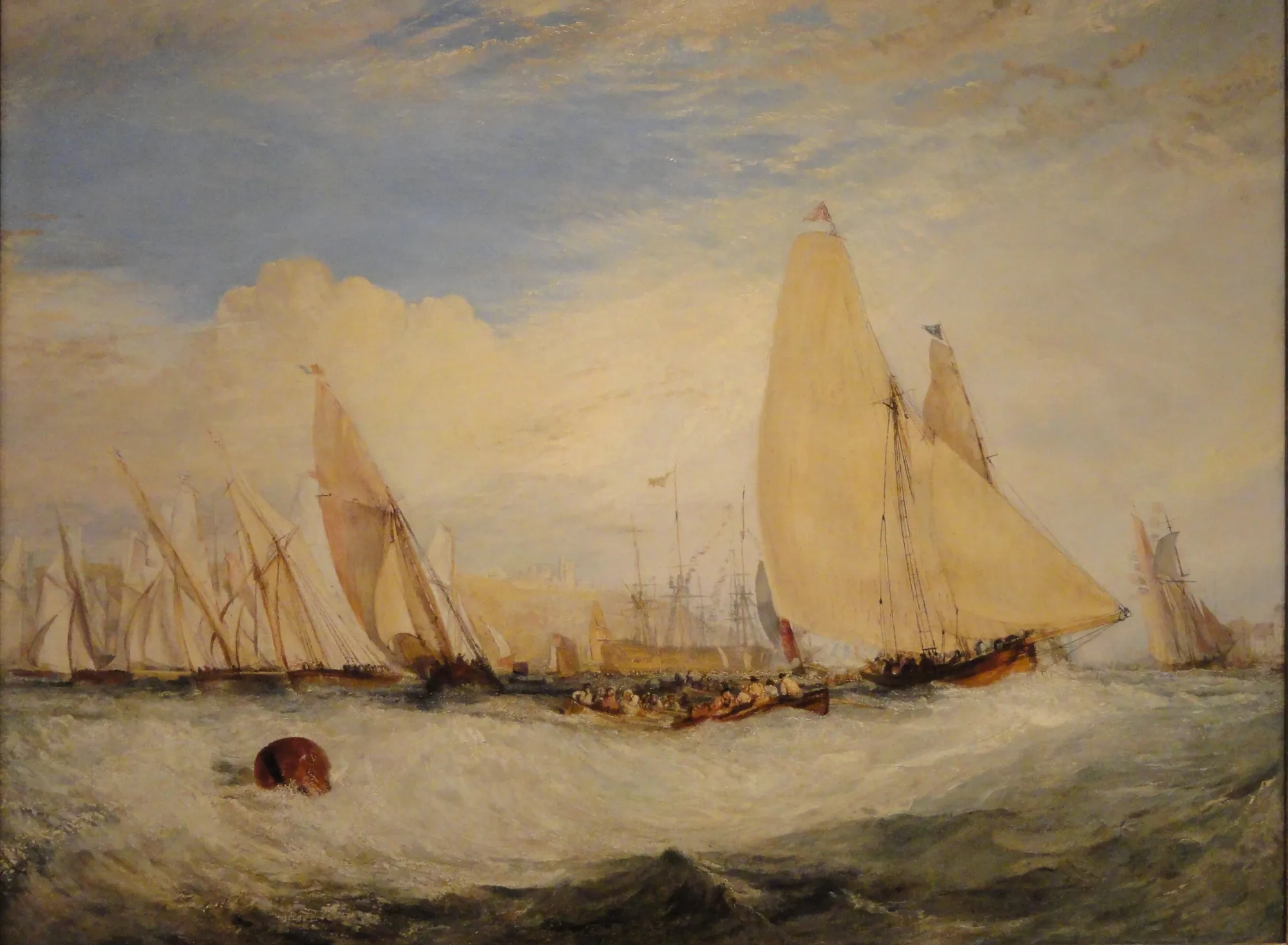 East Cowes Castle, the Regatta Beating to Windward