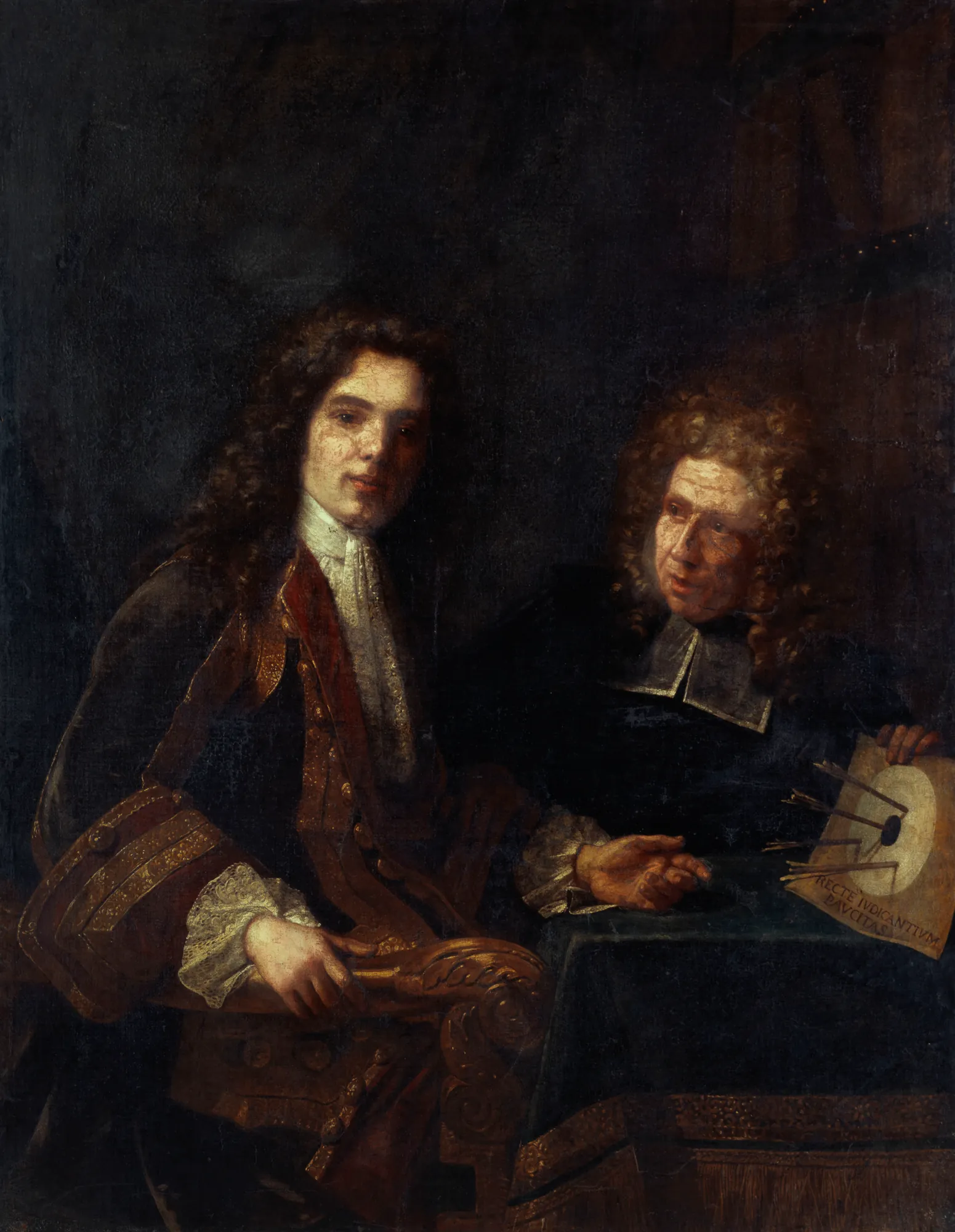 Portrait of a Master and His Pupil