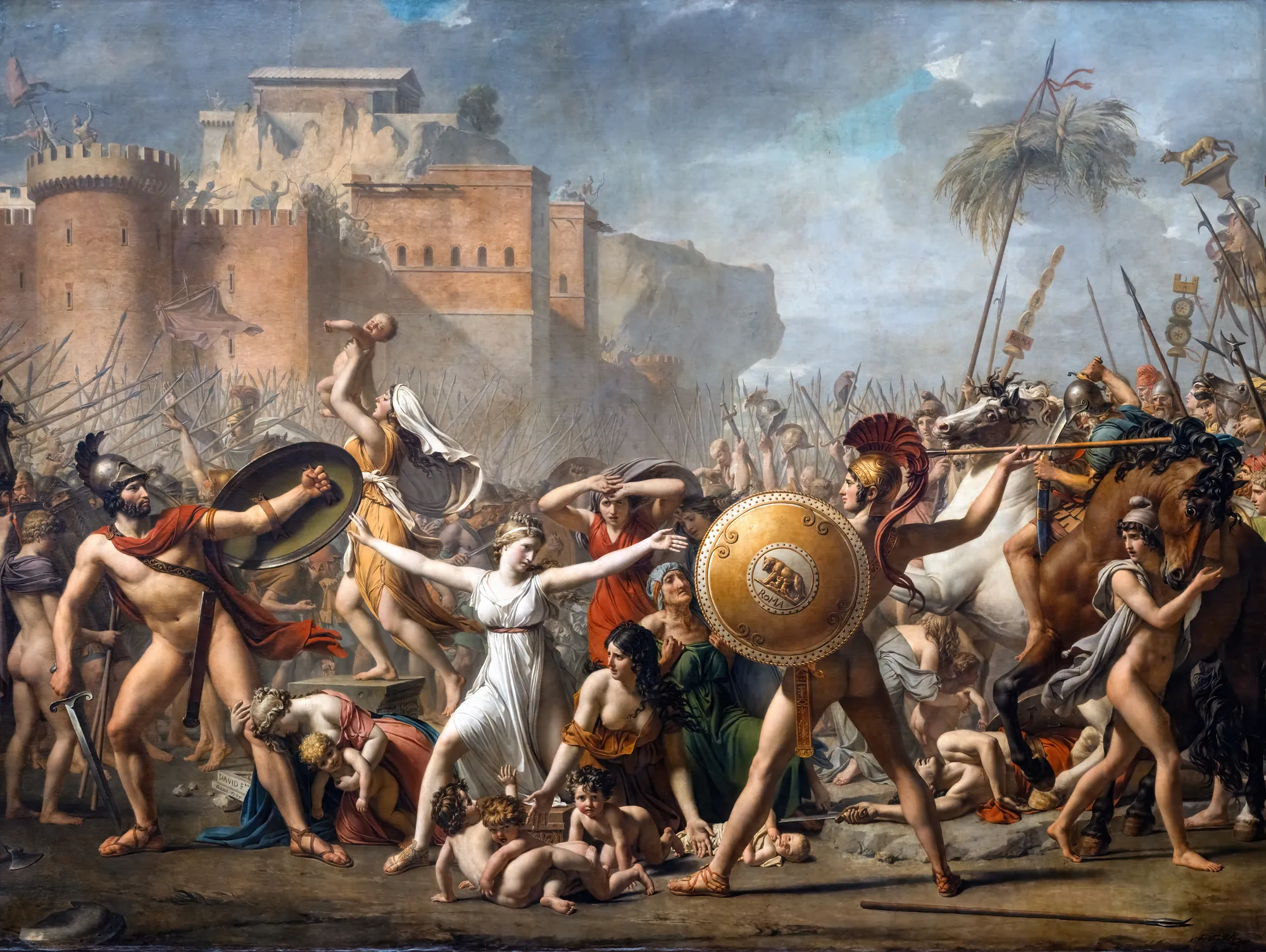 The Intervention of the Sabine Women