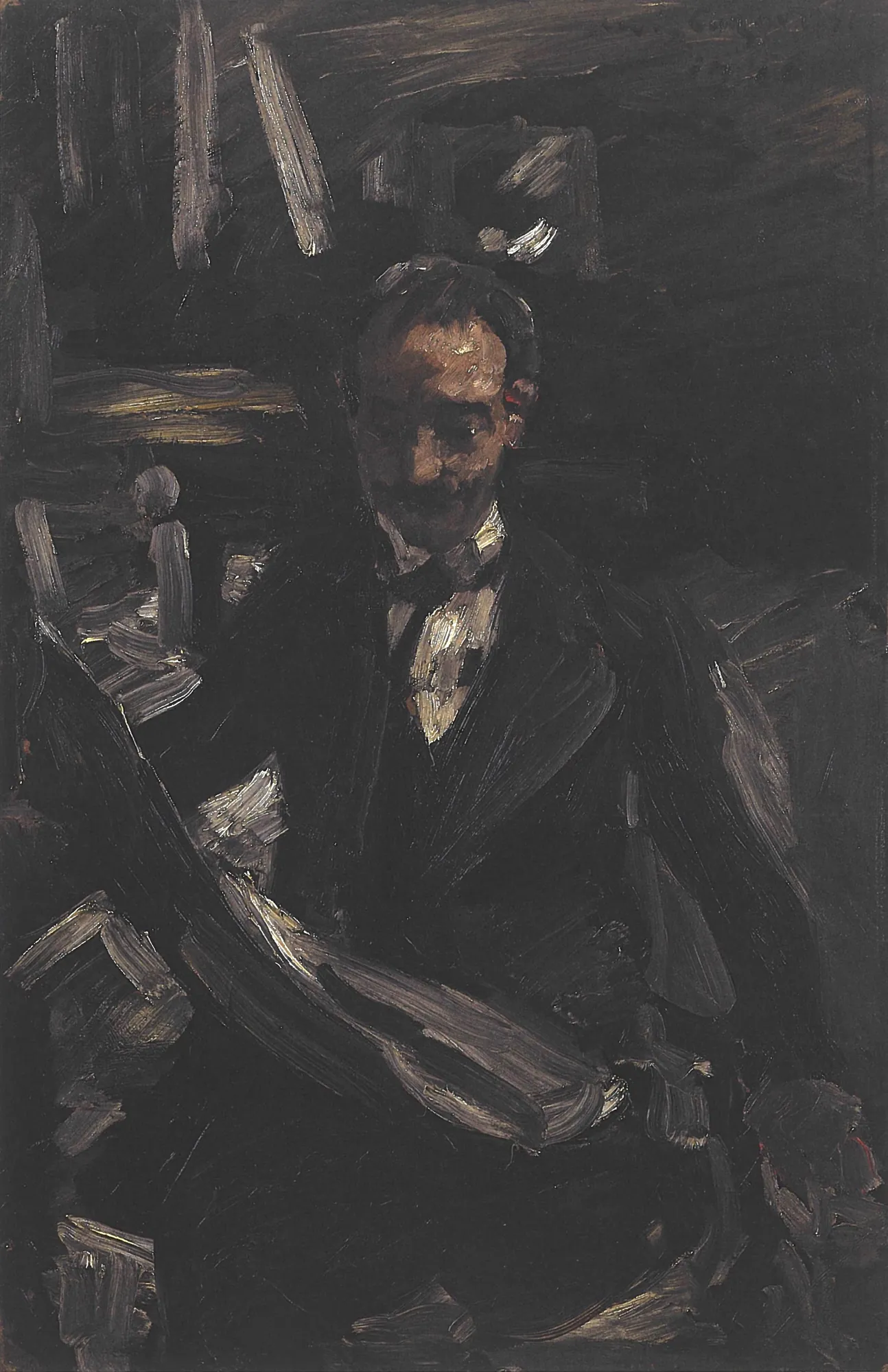 Der Kunstfreund (Portrait of Dr. Karl Schwarz)