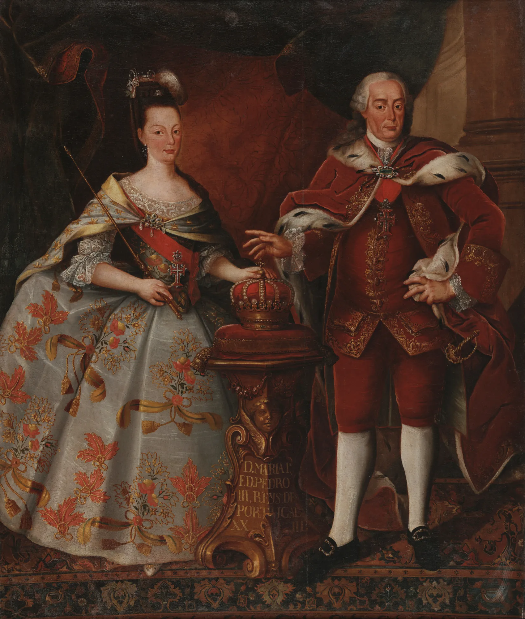Portrait of Maria I and Pedro III