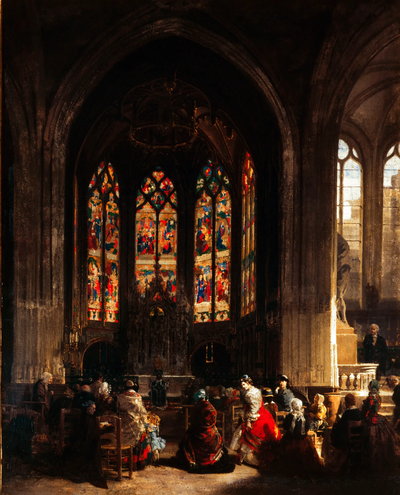 La Chapelle de la Vierge à l'Église Saint-Gervais-Saint-Protais
