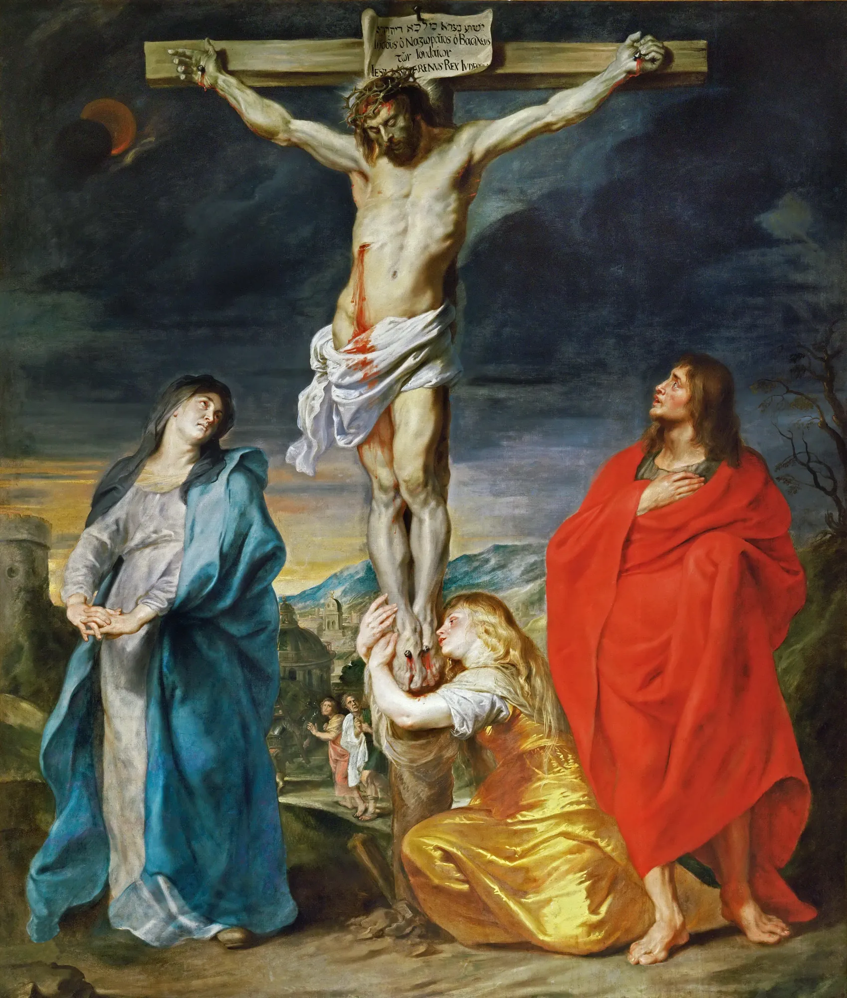 The Crucifixion with the Virgin Mary, Saint John, and Mary Magdalene
