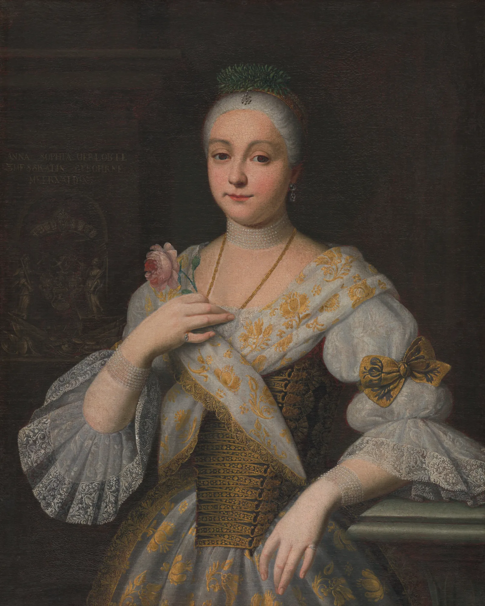Portrait of Anna Zmeškalová-Meerwaldtová