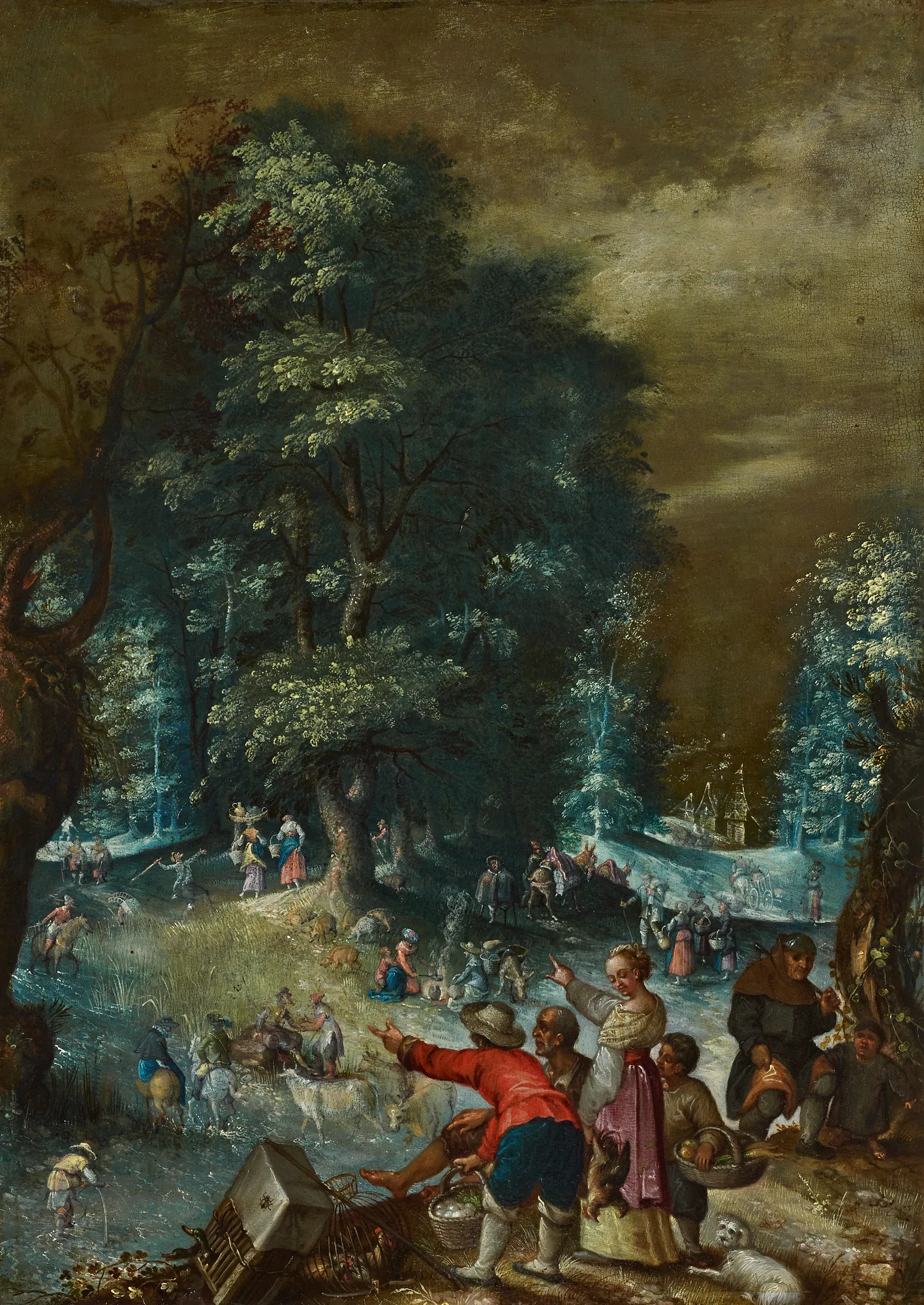 Landscape with Marketers