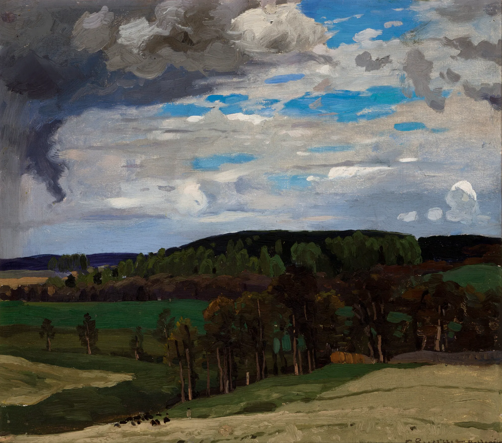 Landscape with Clouds