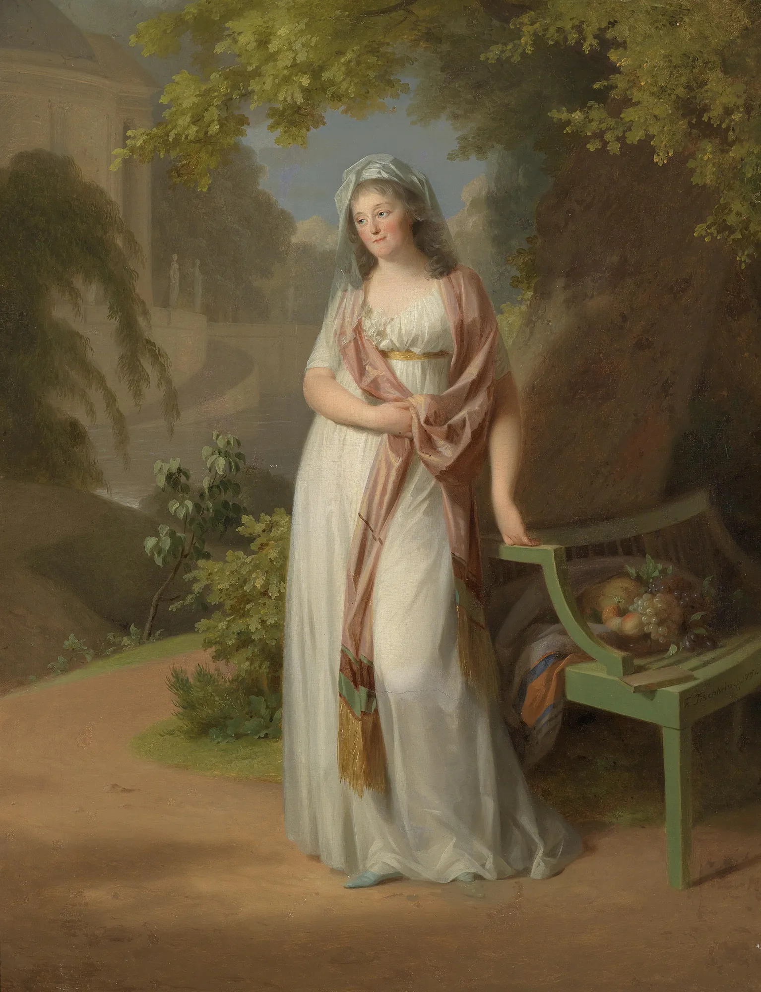 Portrait of Luise von Anhalt-Dessau