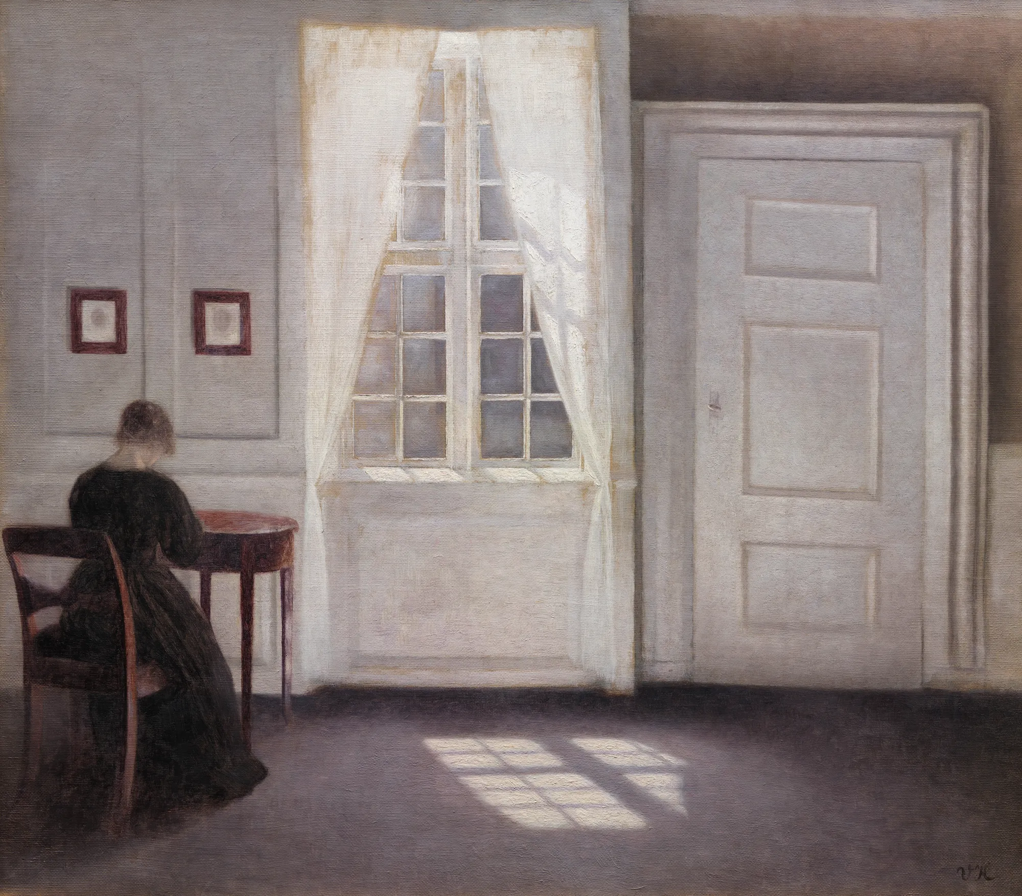 Interior in Strandgade, Sunlight on the Floor