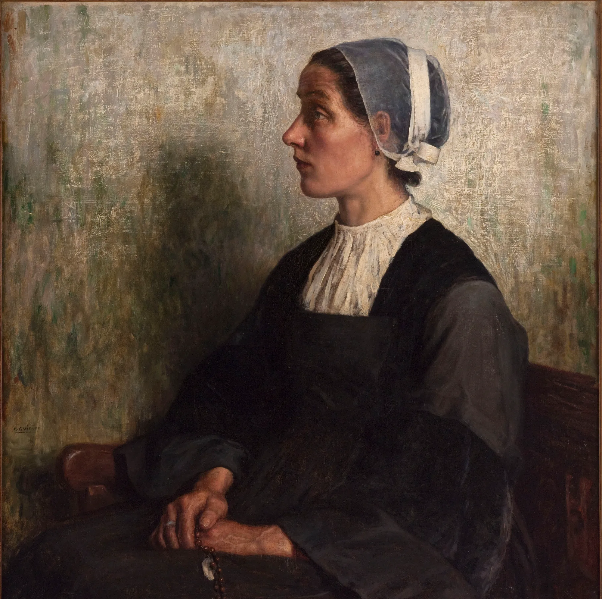 Bretonne en prière