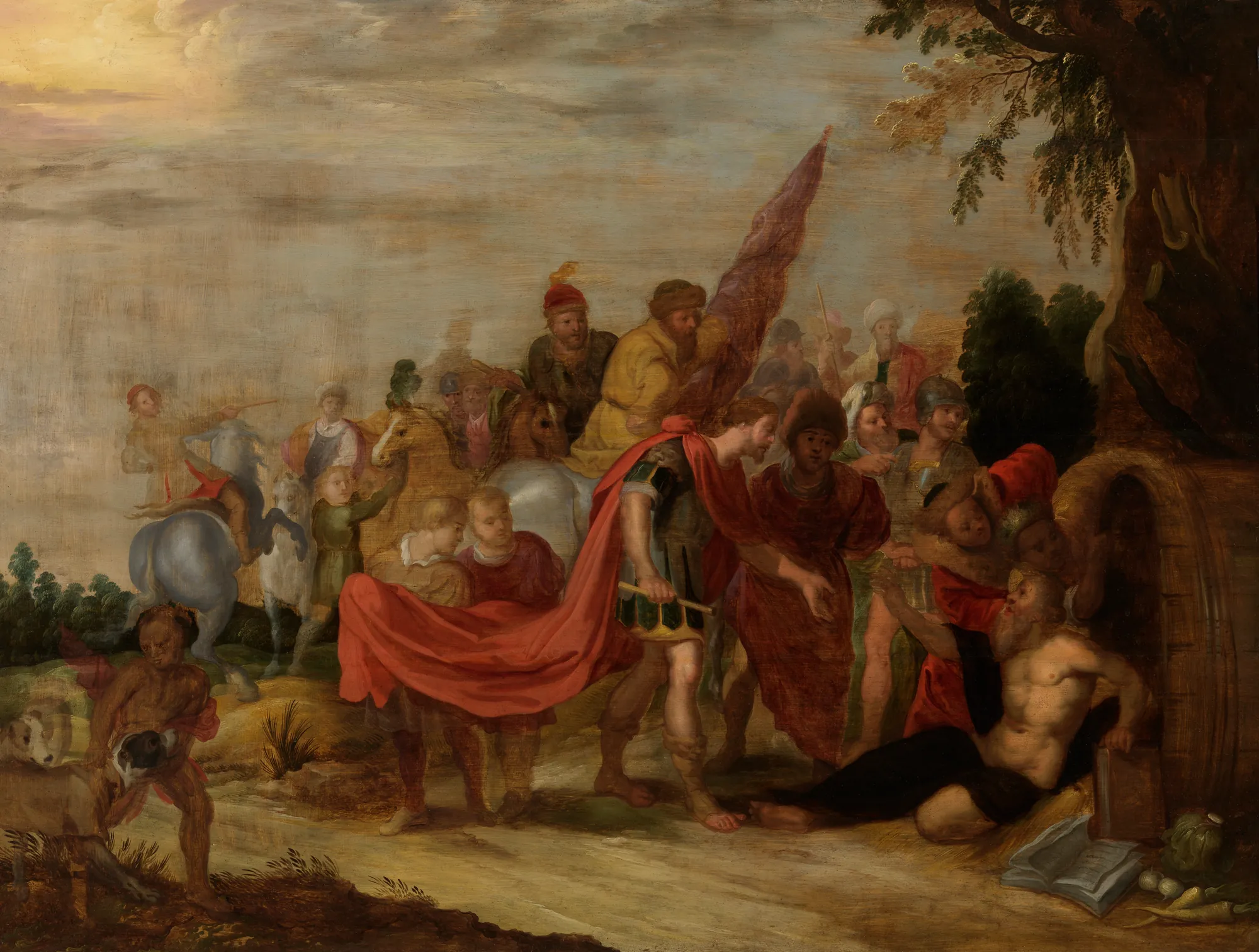 Alexander and Diogenes