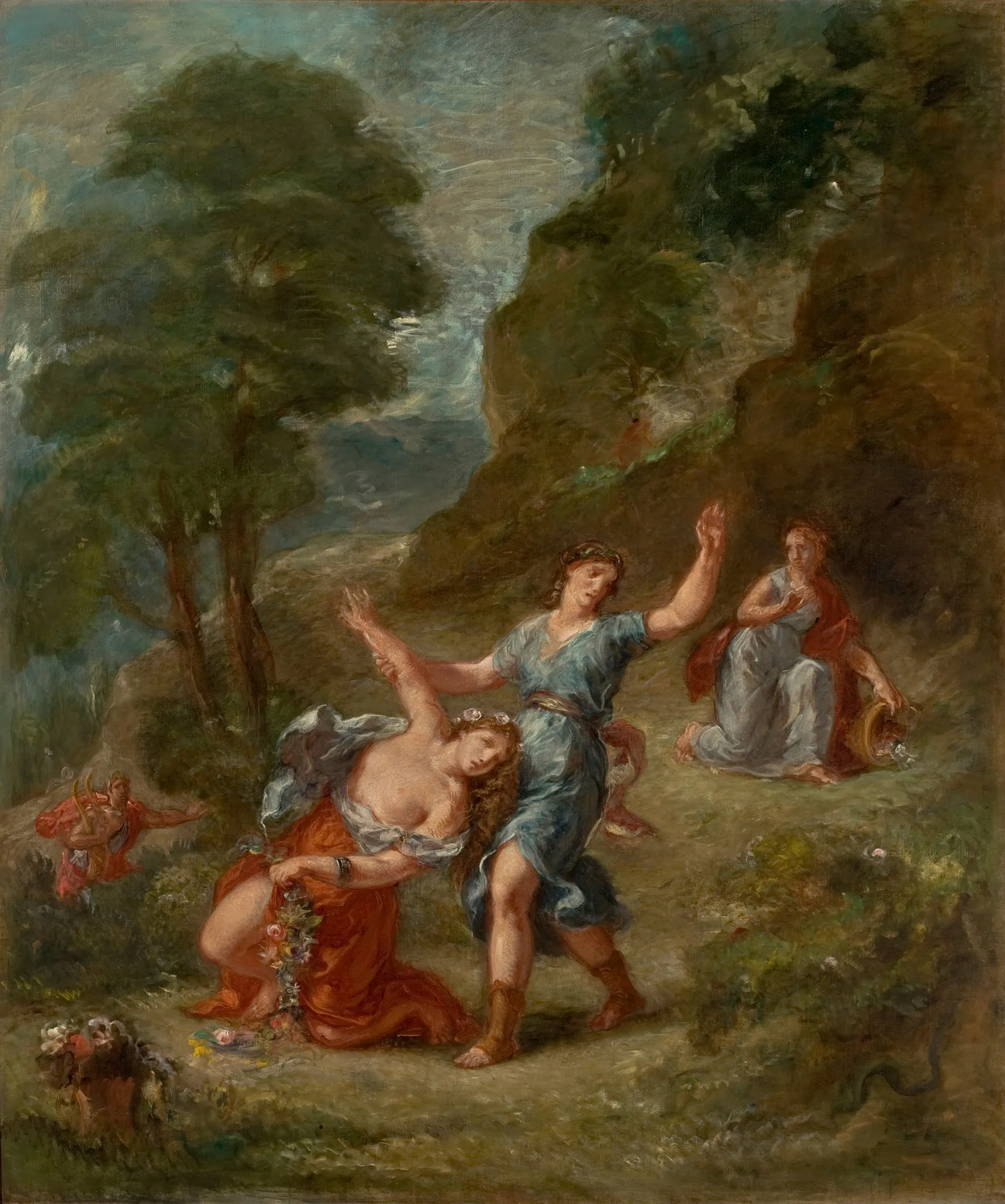 The Spring: Eurydice Bitten by a Serpent