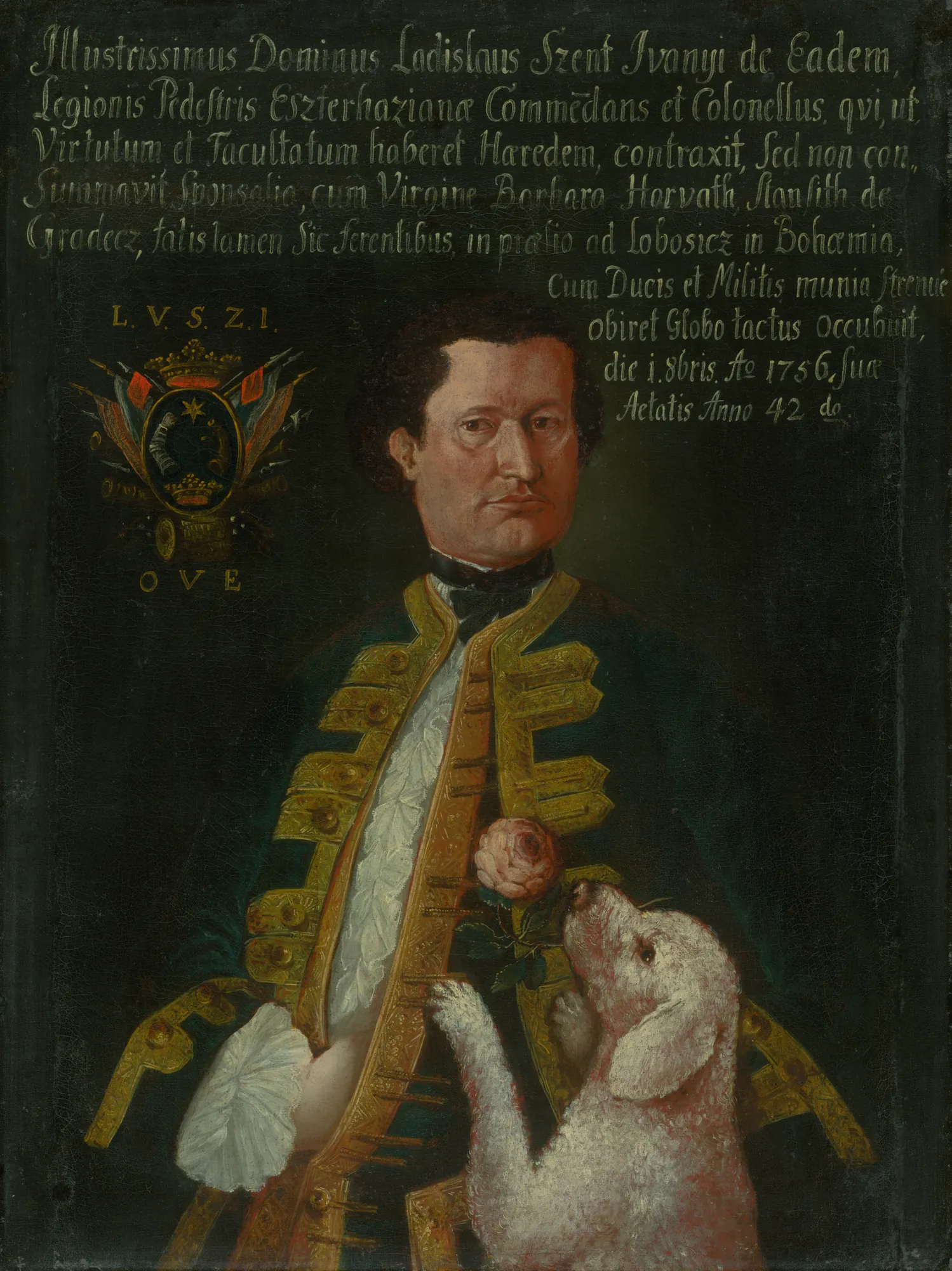 Portrait of Ladislav Szent Iványi