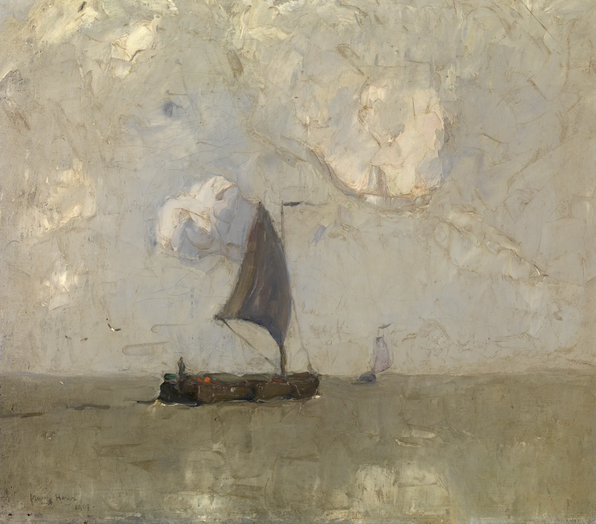 Rain on the Scheldt