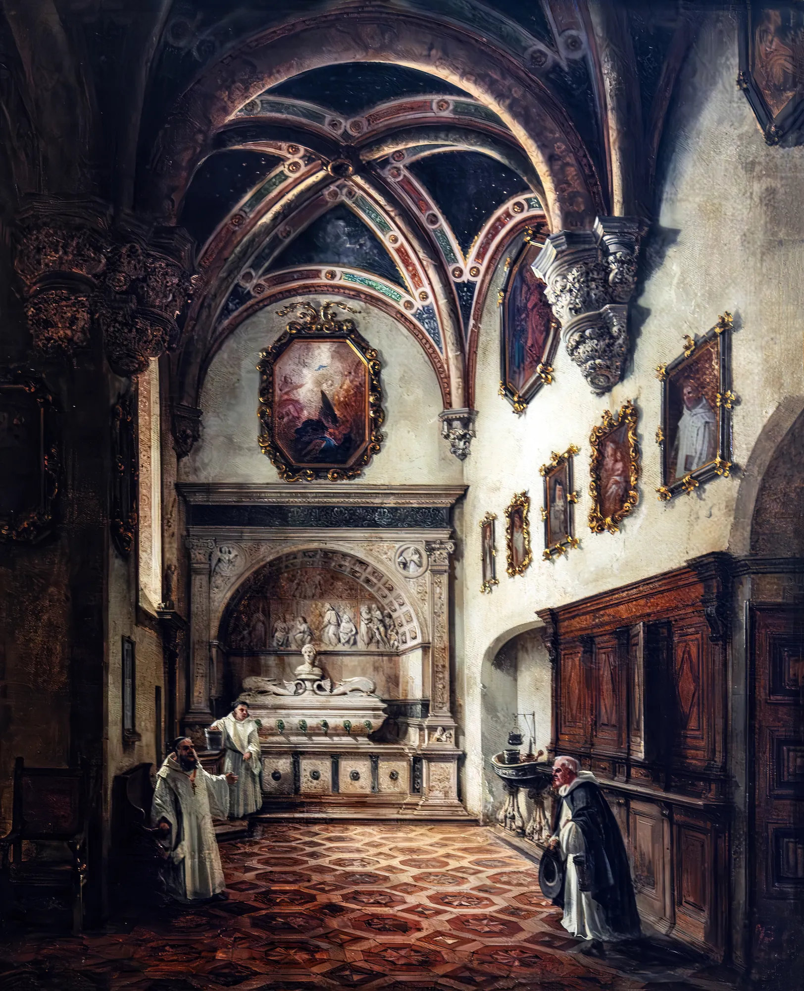 Interior of the Charterhouse of Pavia