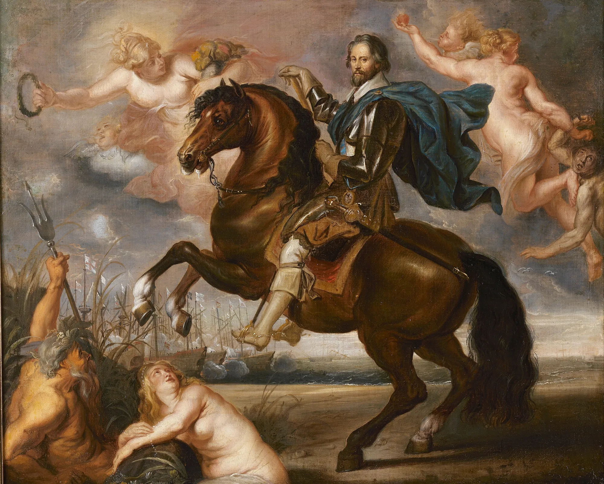 George Villiers, Duke of Buckingham, on Horseback