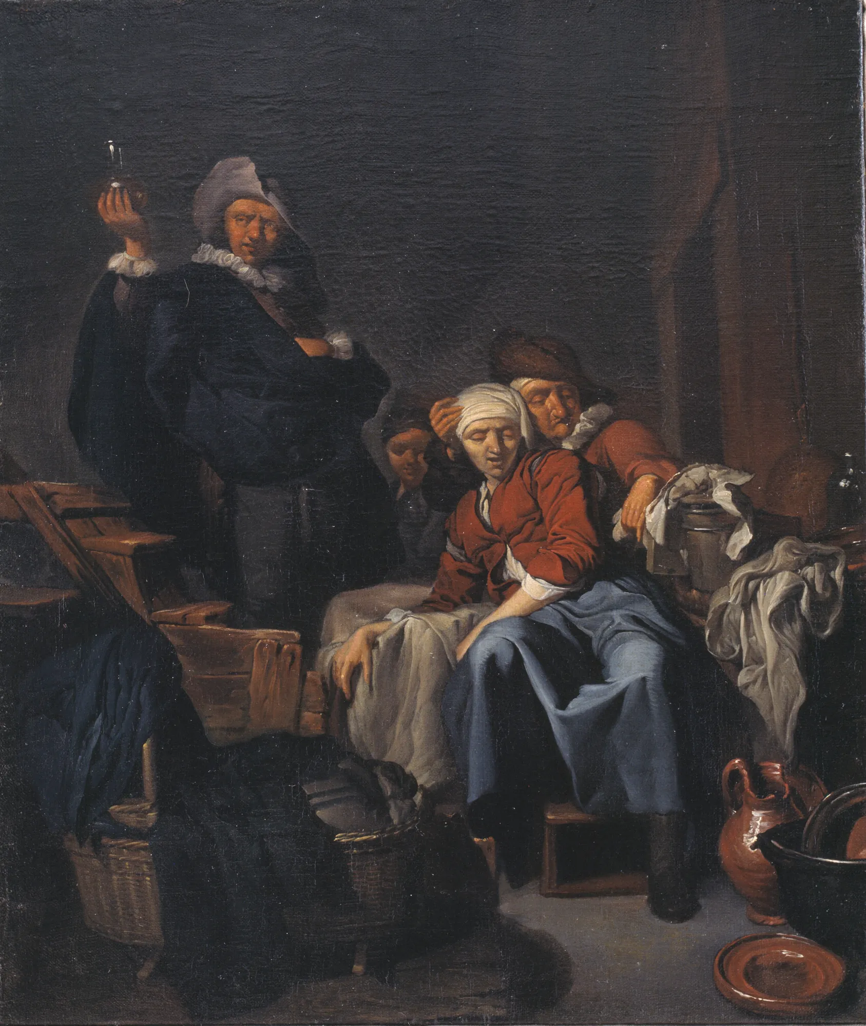 A Sick Peasant Woman