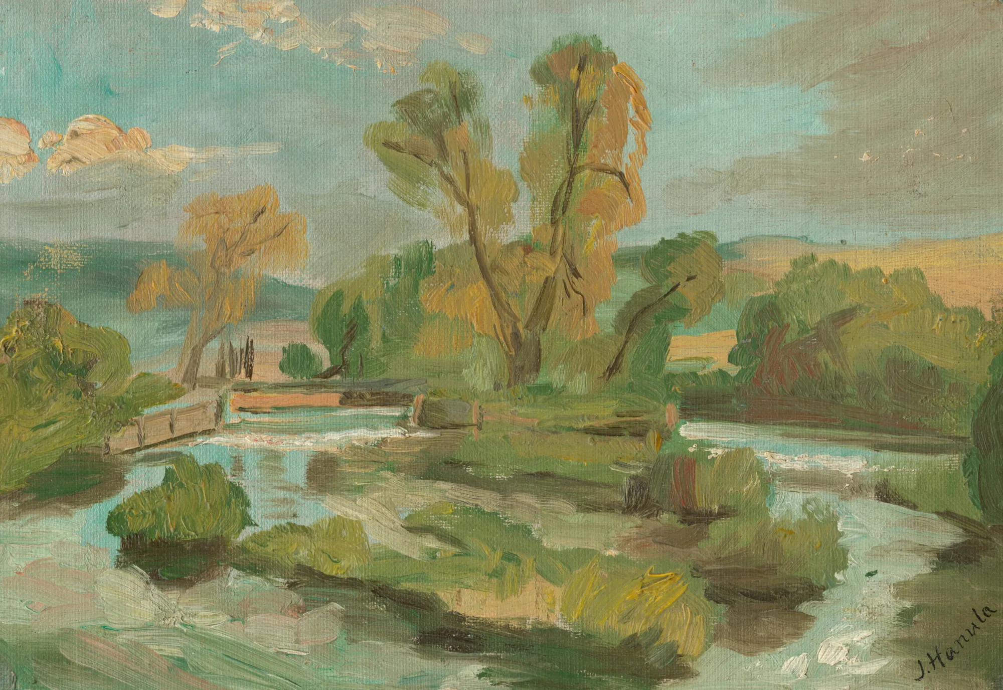 Small Island in the River