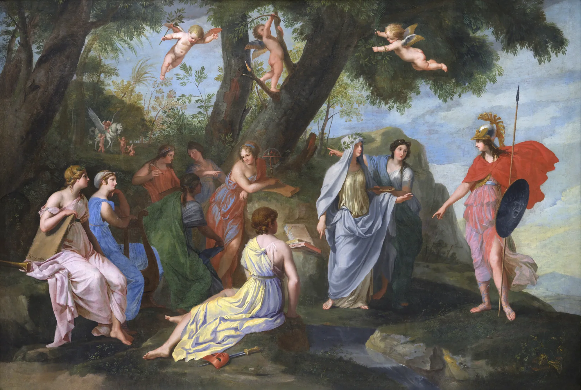 Minerva and the Muses