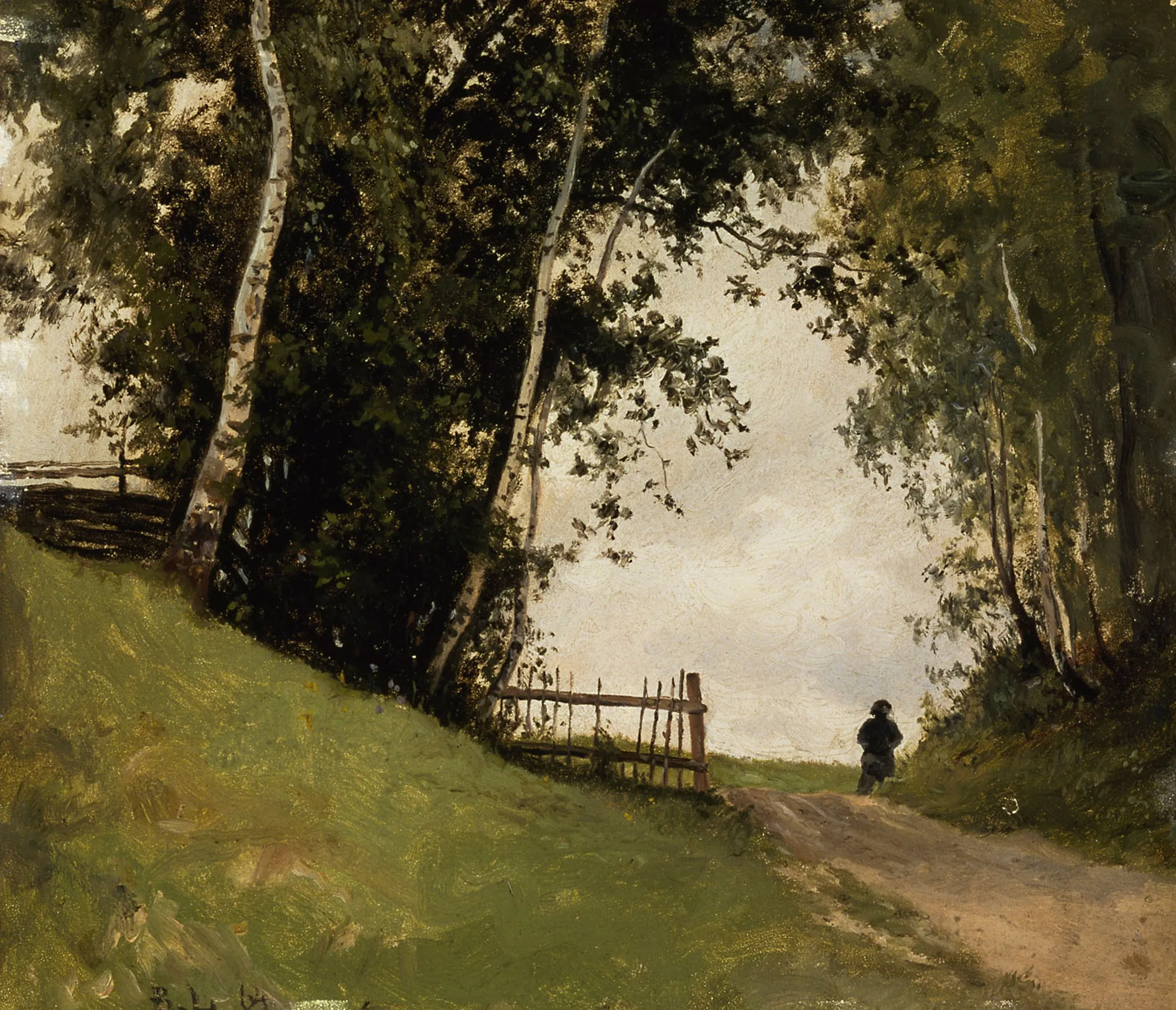 Landscape with Birch Trees