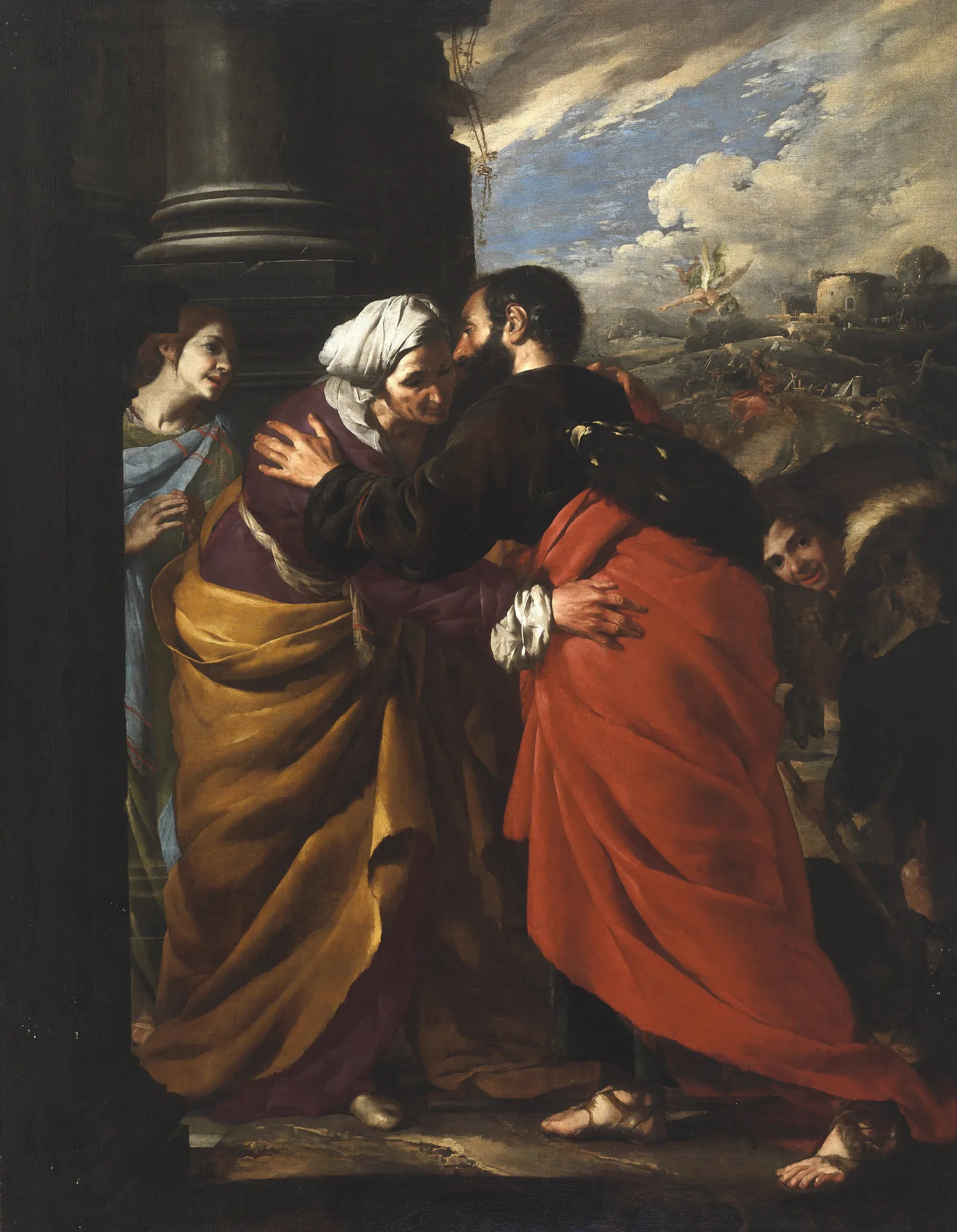 Meeting of Anne and Joachim at the Golden Gate in Jerusalem
