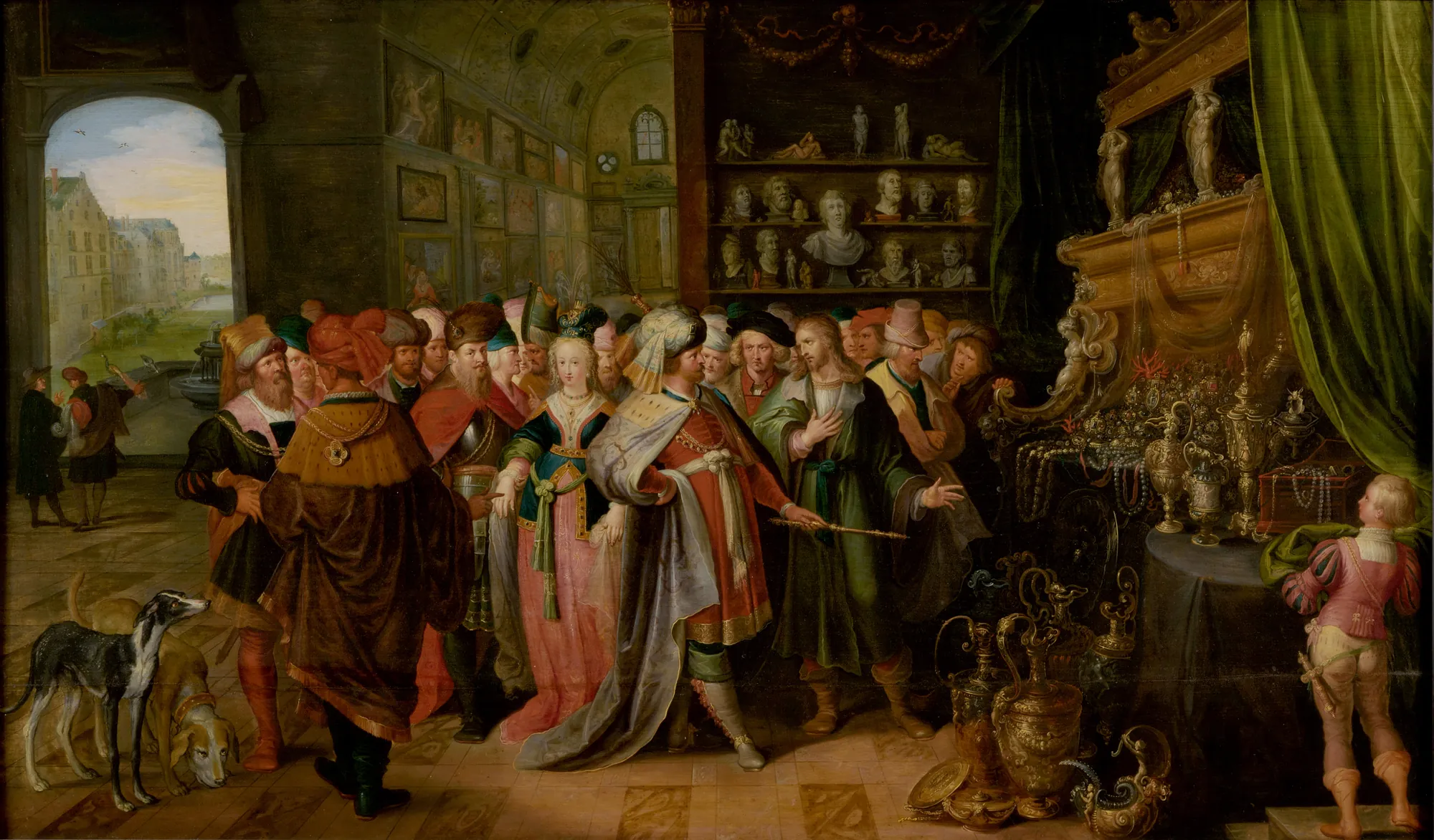 Croesus Showing His Riches