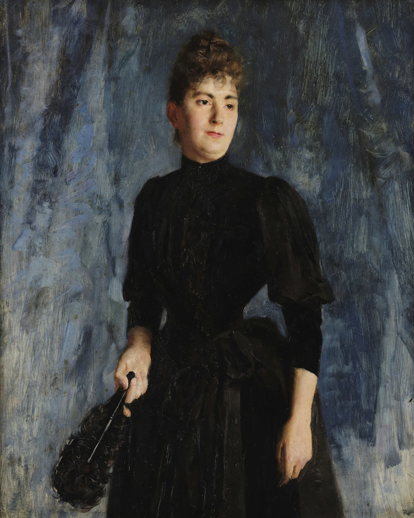 Woman with a Fan