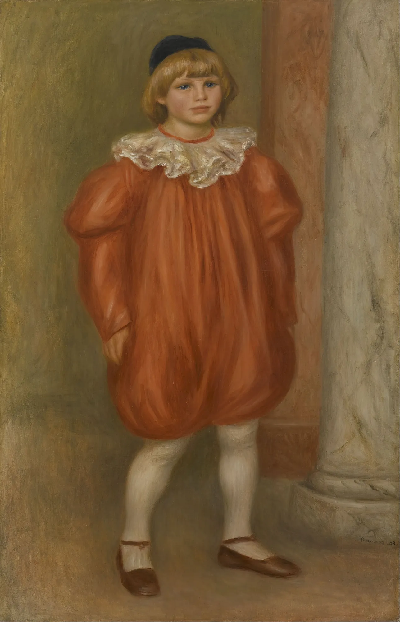 Claude Renoir as a Clown