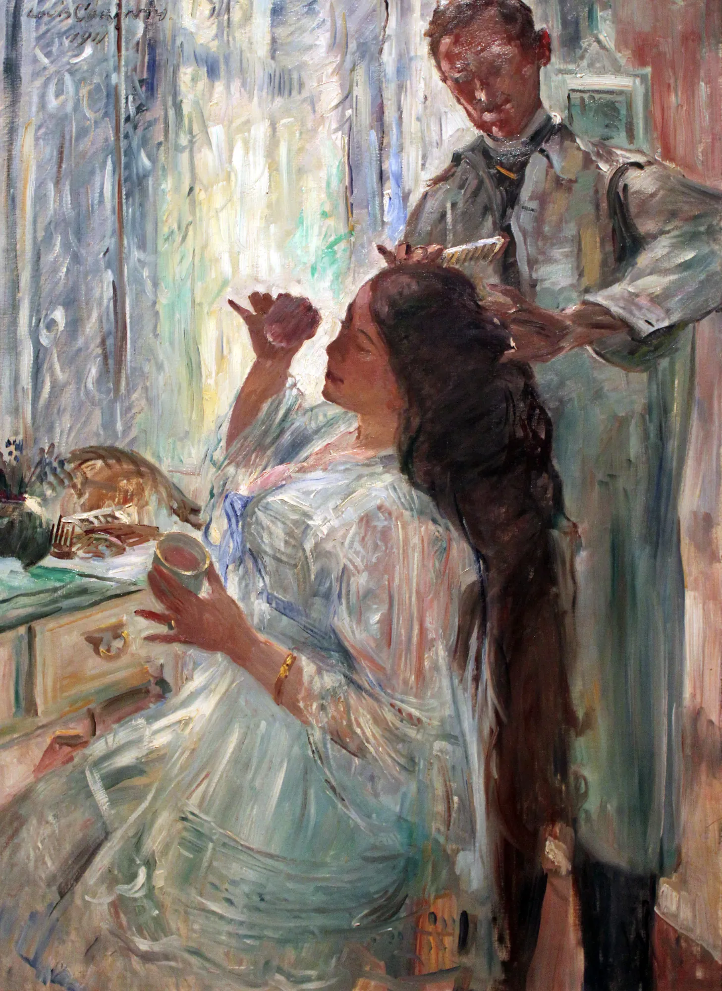 Charlotte Corinth at her Dressing Table