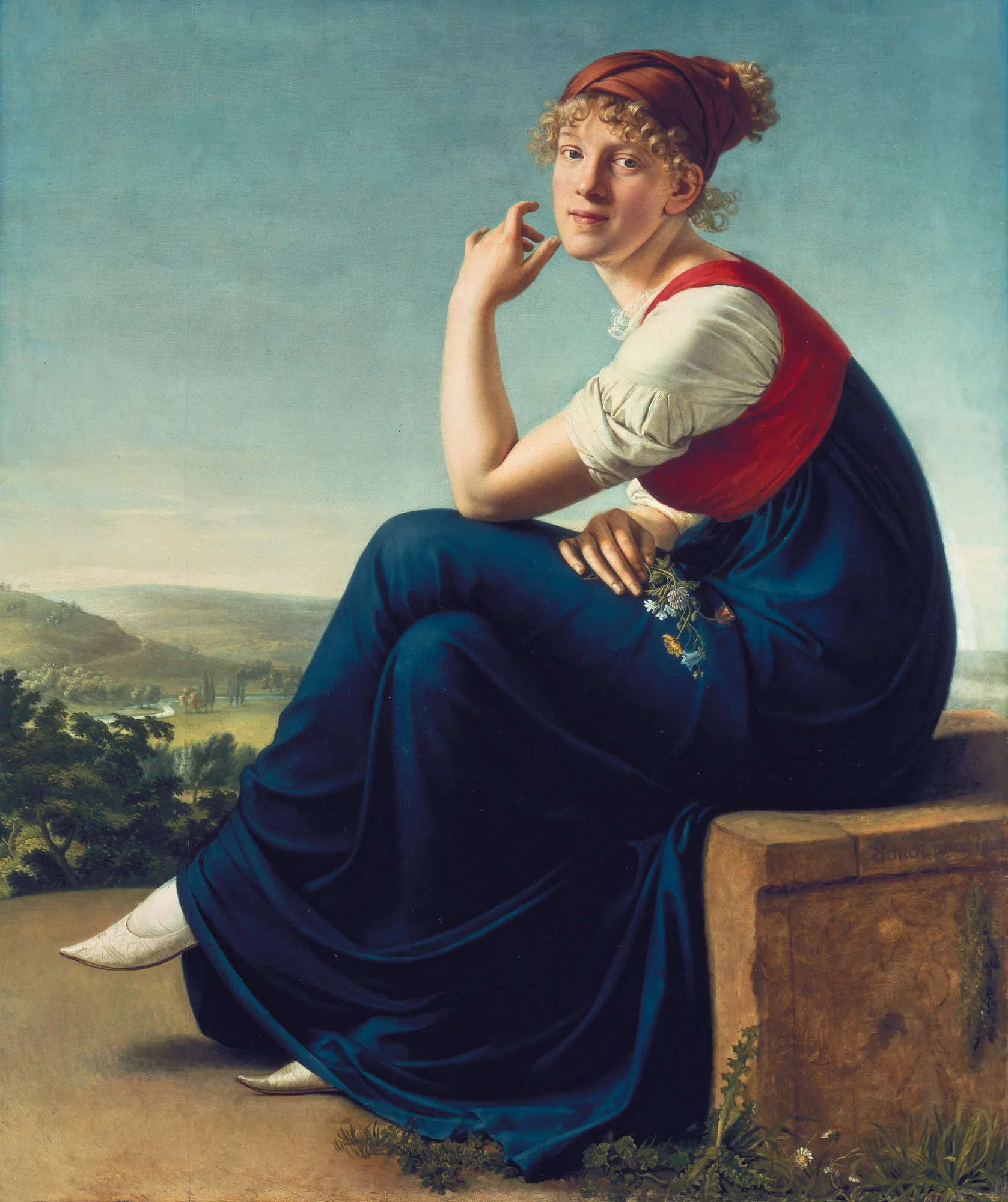 Portrait of Heinrike Dannecker