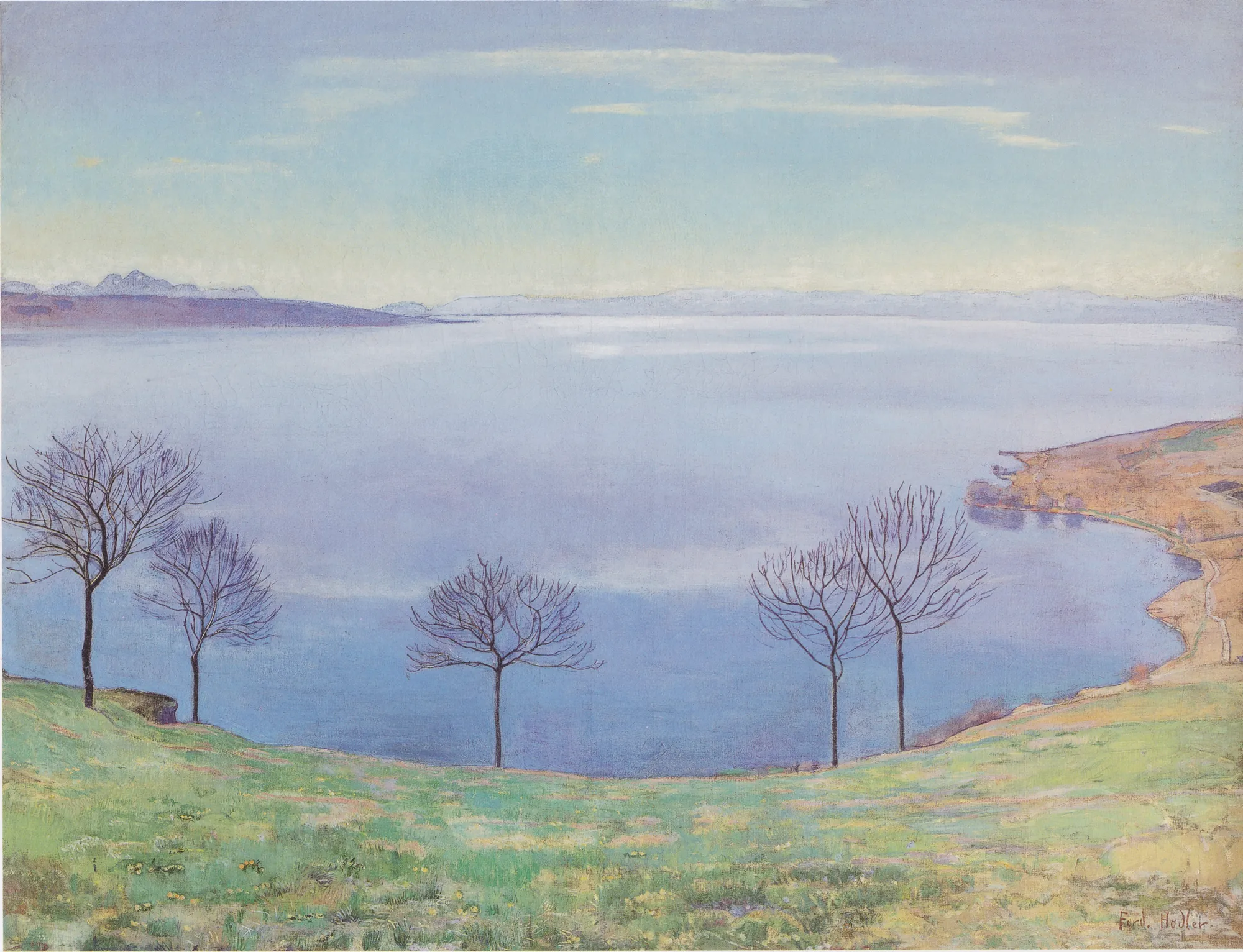 Lake Geneva from Chexbres (Der Genfersee von Chexbres aus)