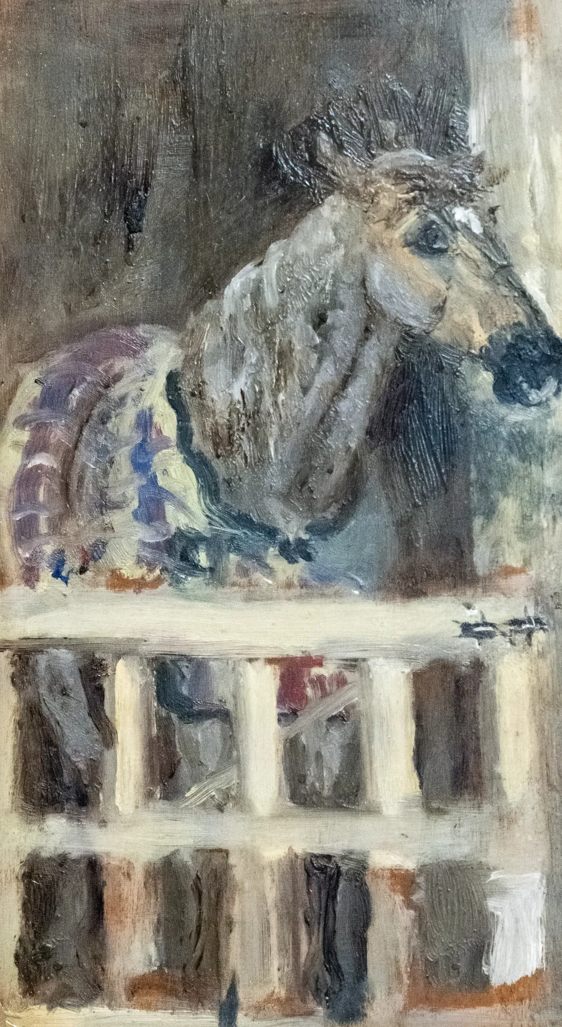 Horse in a Stall