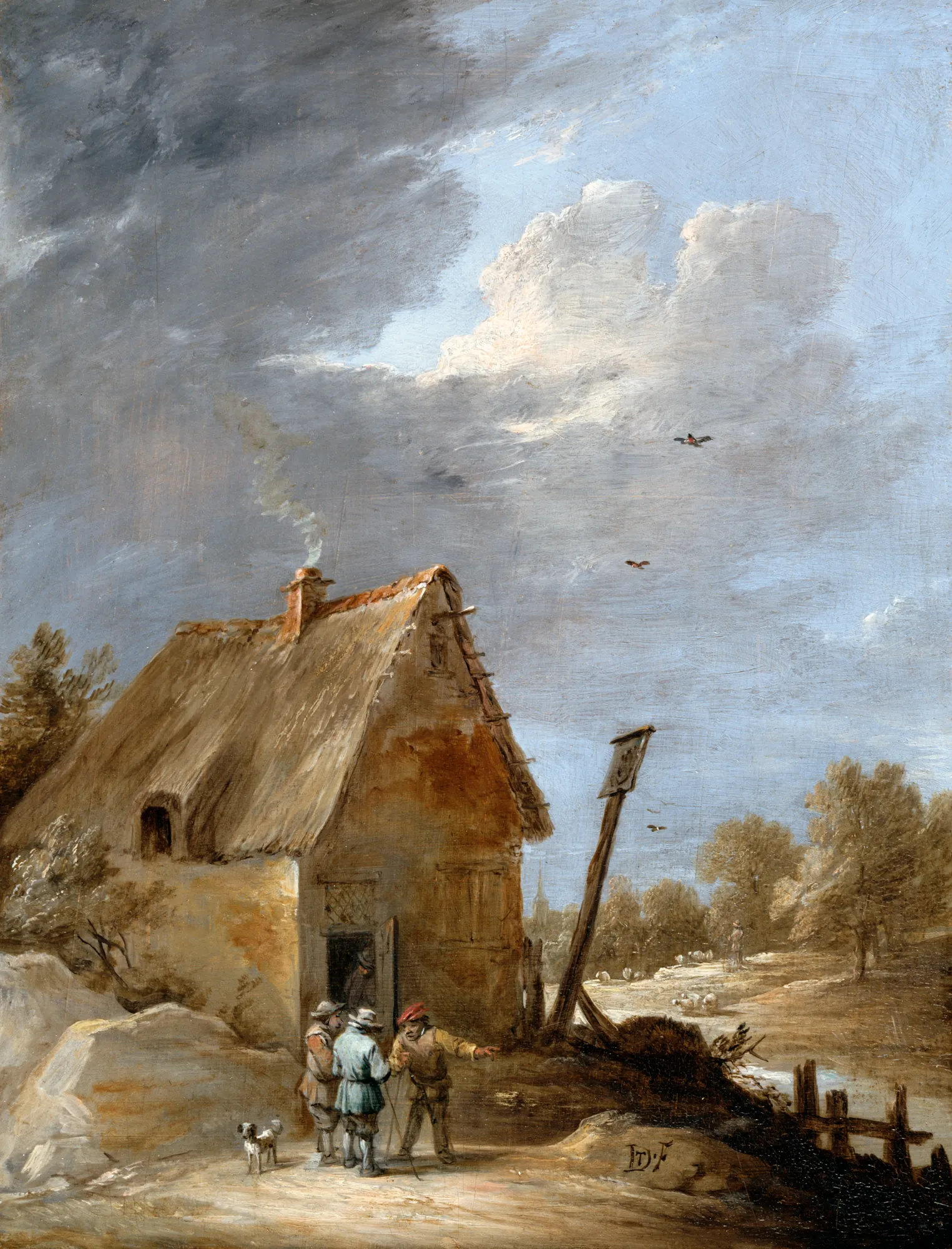 A Road near a Cottage