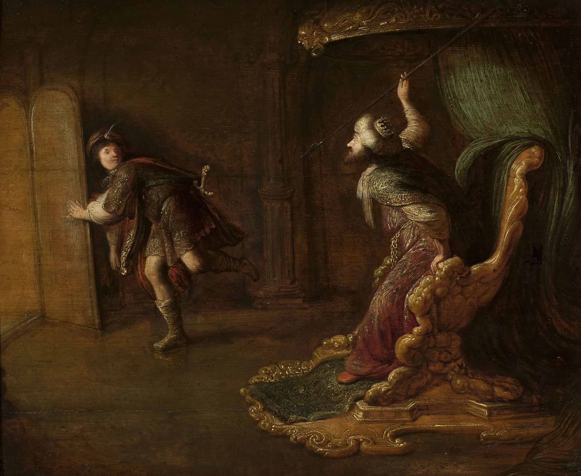 Saul's Anger at David