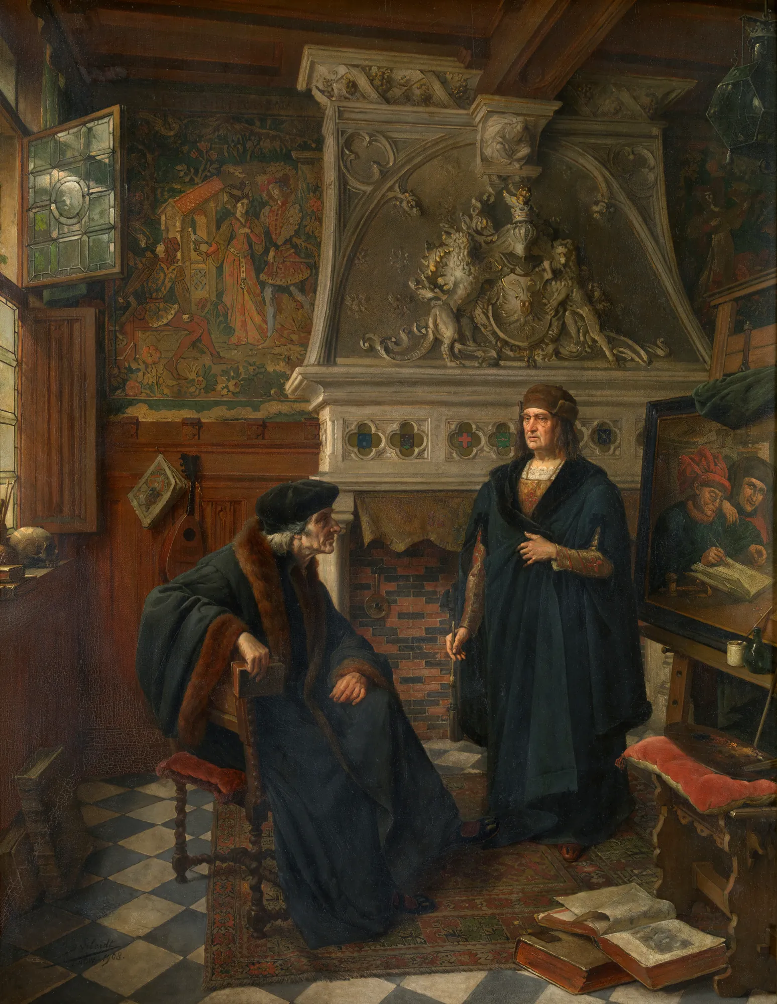 Erasmus and Quentin Matsys