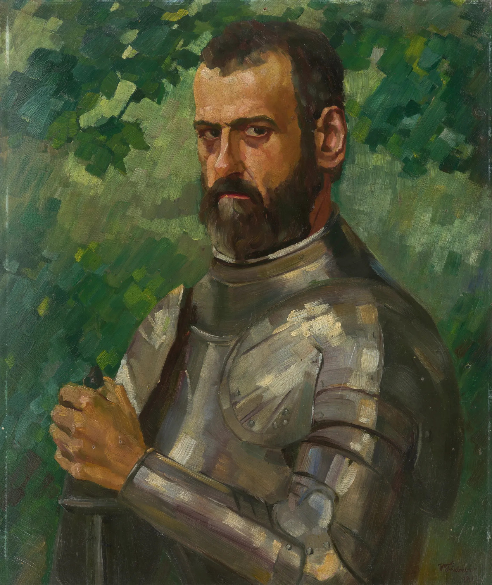Portrait of a Man in Armor