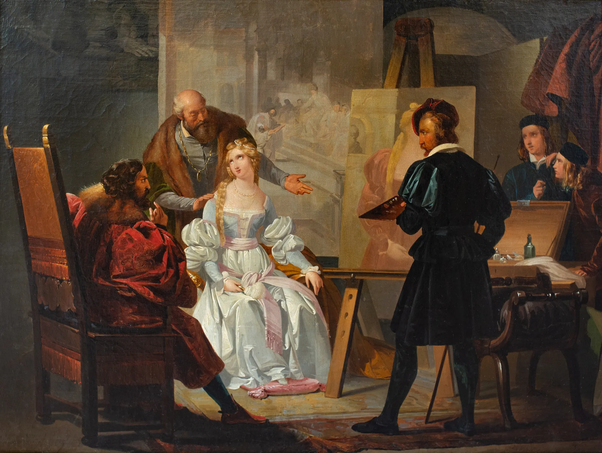In the Artist's Studio