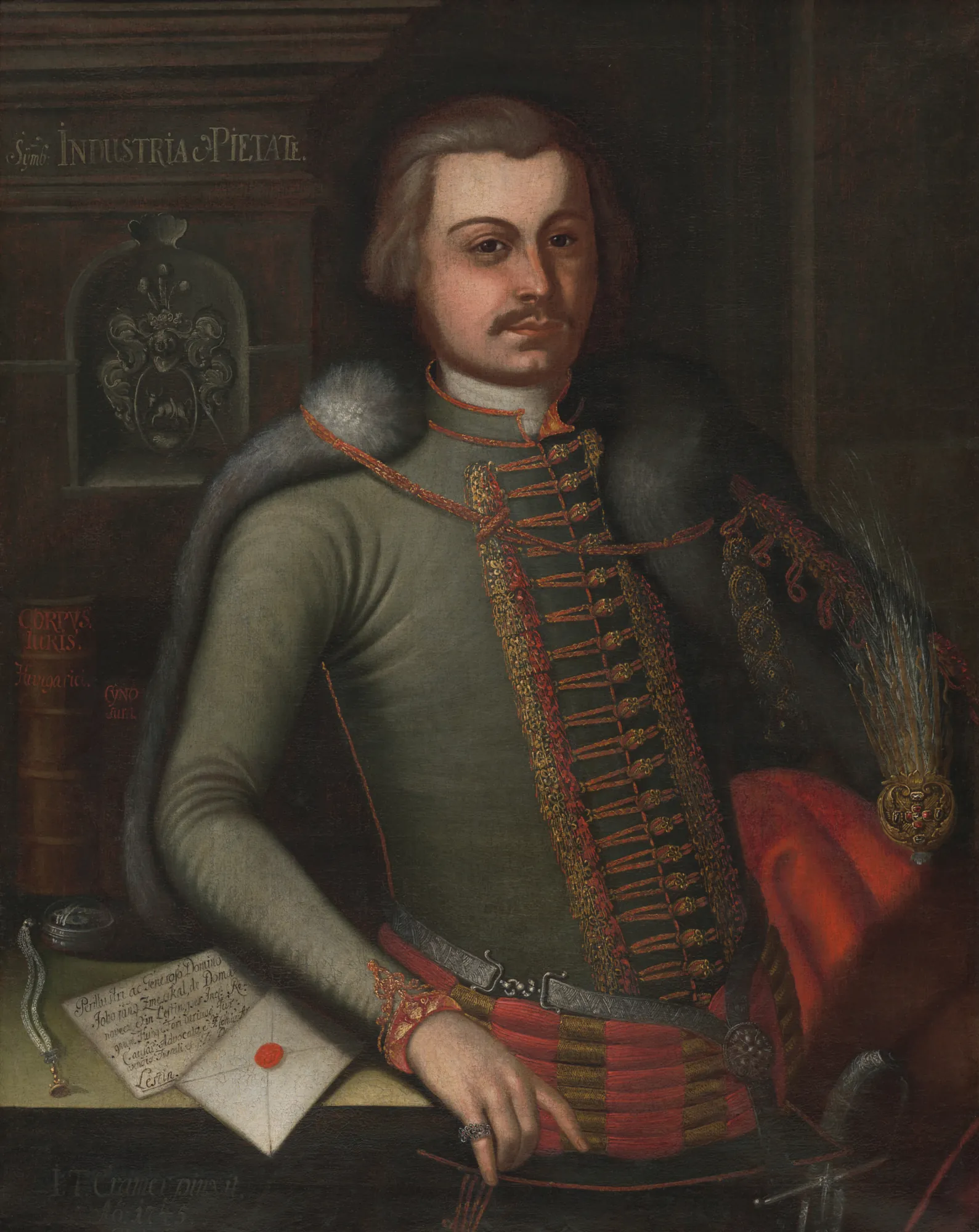 Portrait of Jób Zmeškal