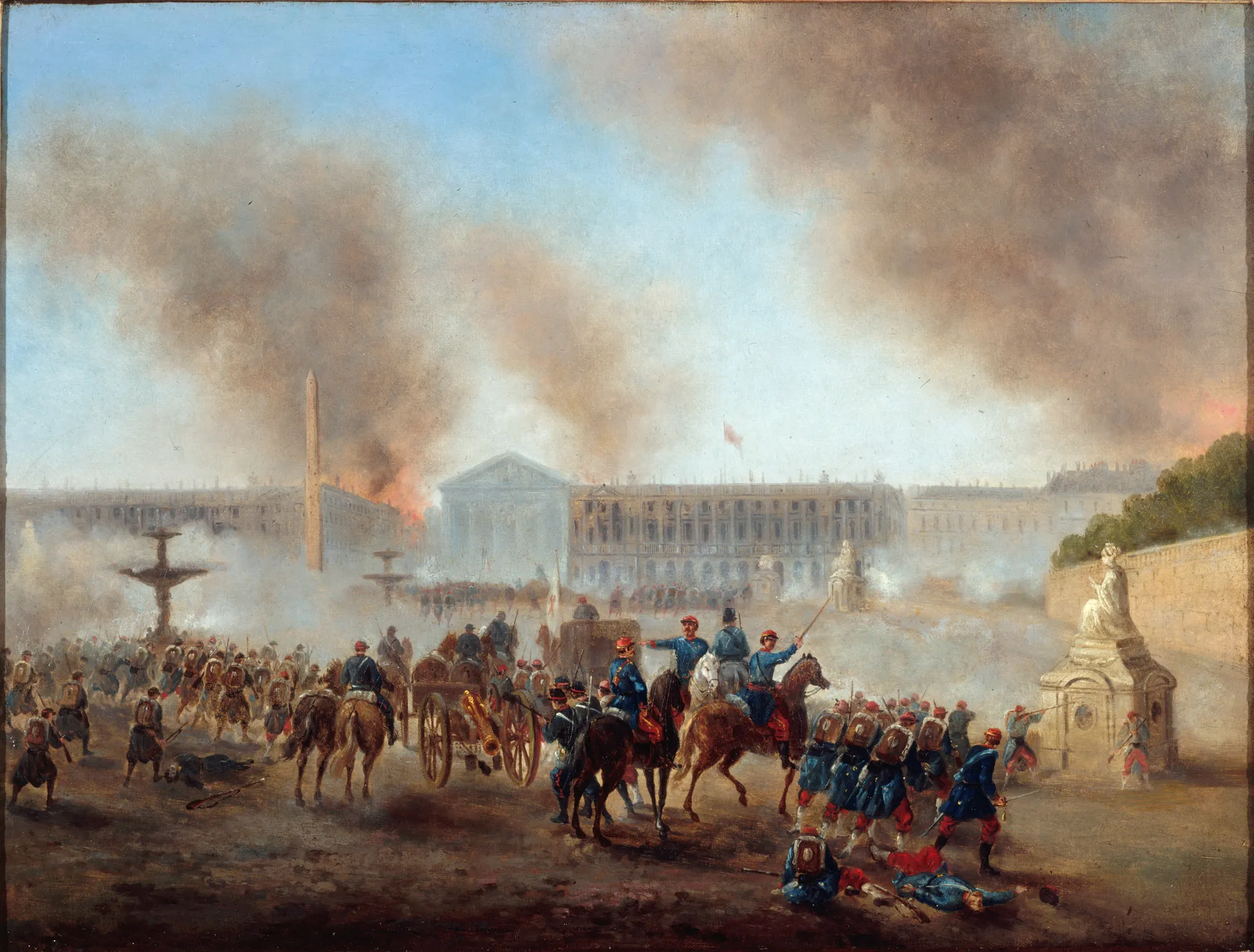 Episode of the Commune, Place de la Concorde