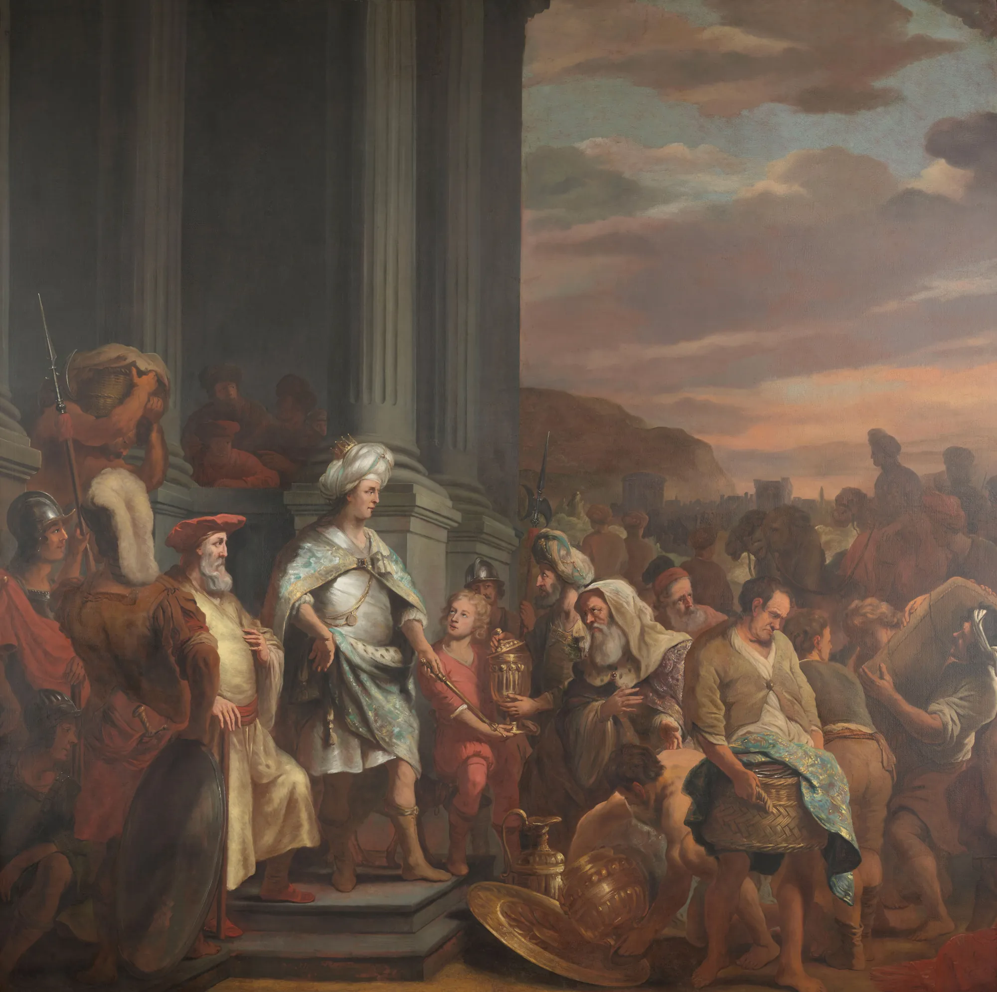 Solomon Receiving Gifts