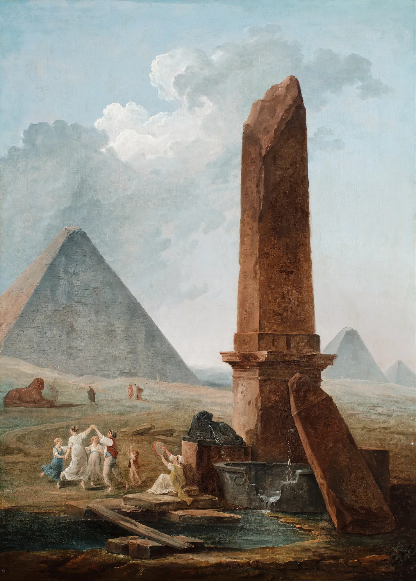 The Farandole amidst Egyptian Monuments