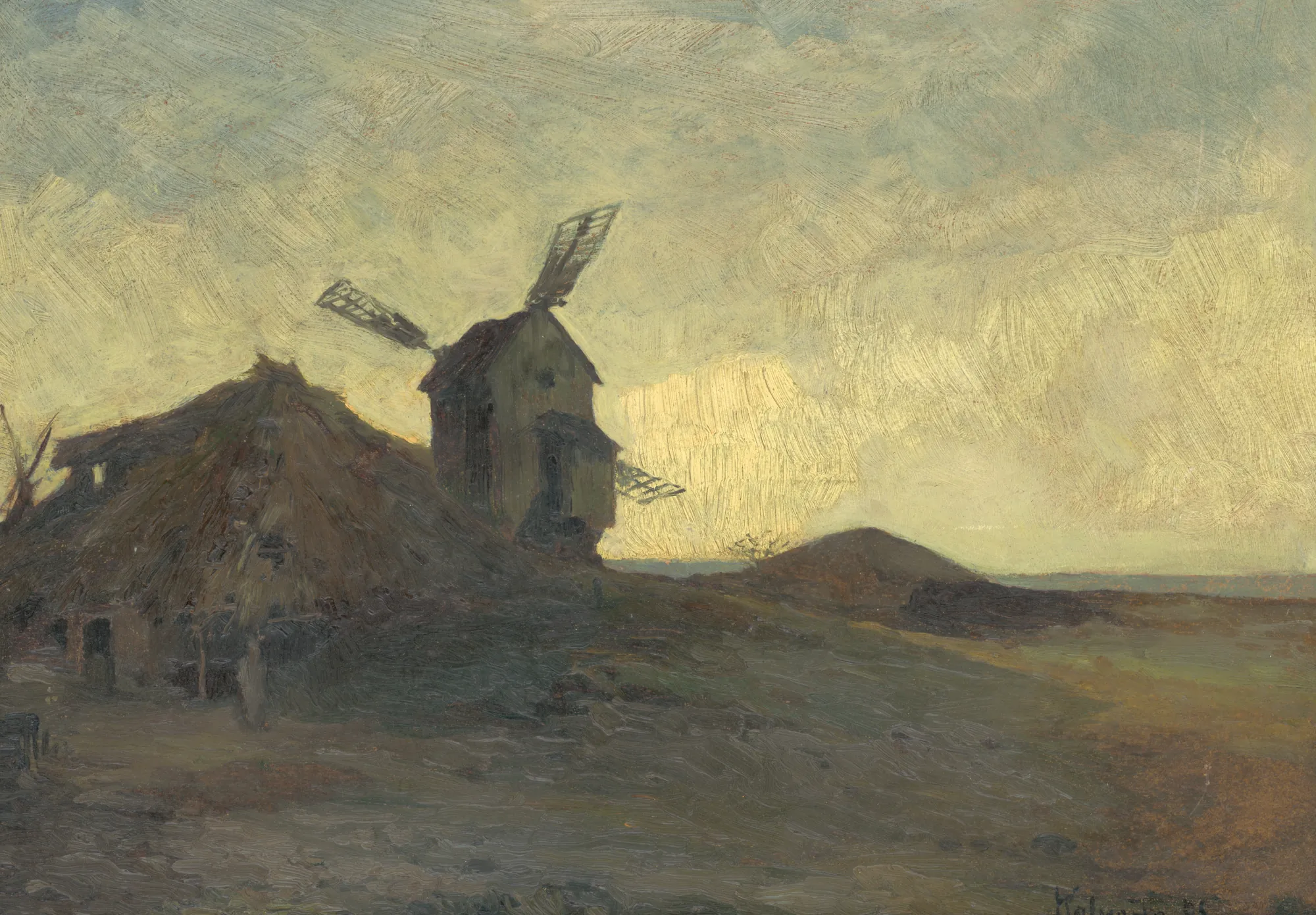 Landscape with a Windmill