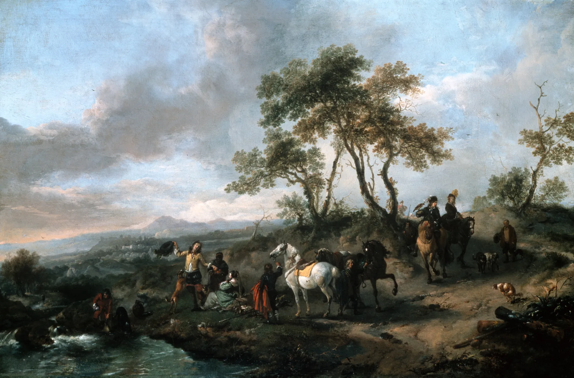 Halt of a Hunting Party