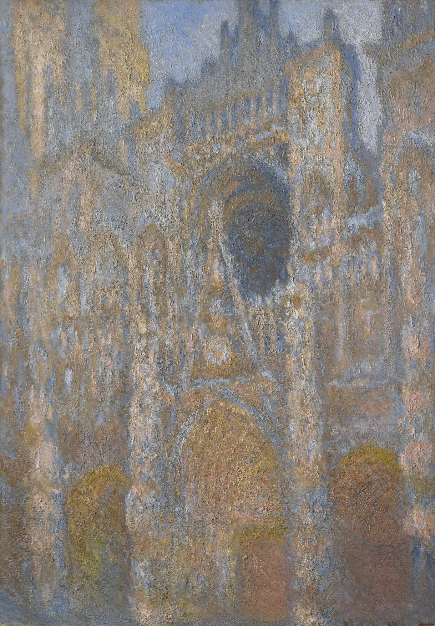 Rouen Cathedral, the Façade in Sunlight
