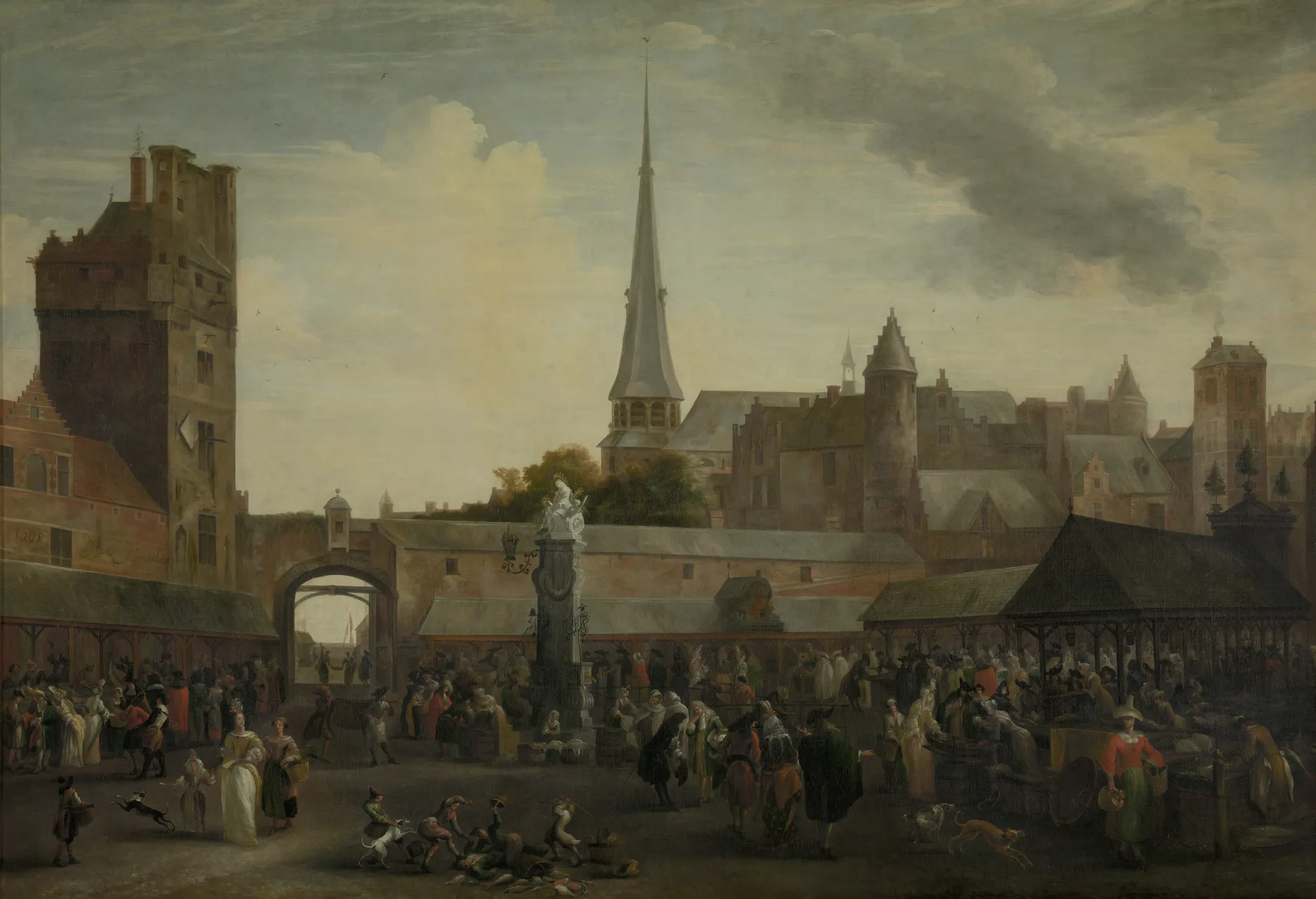 The Fish Market of Antwerp