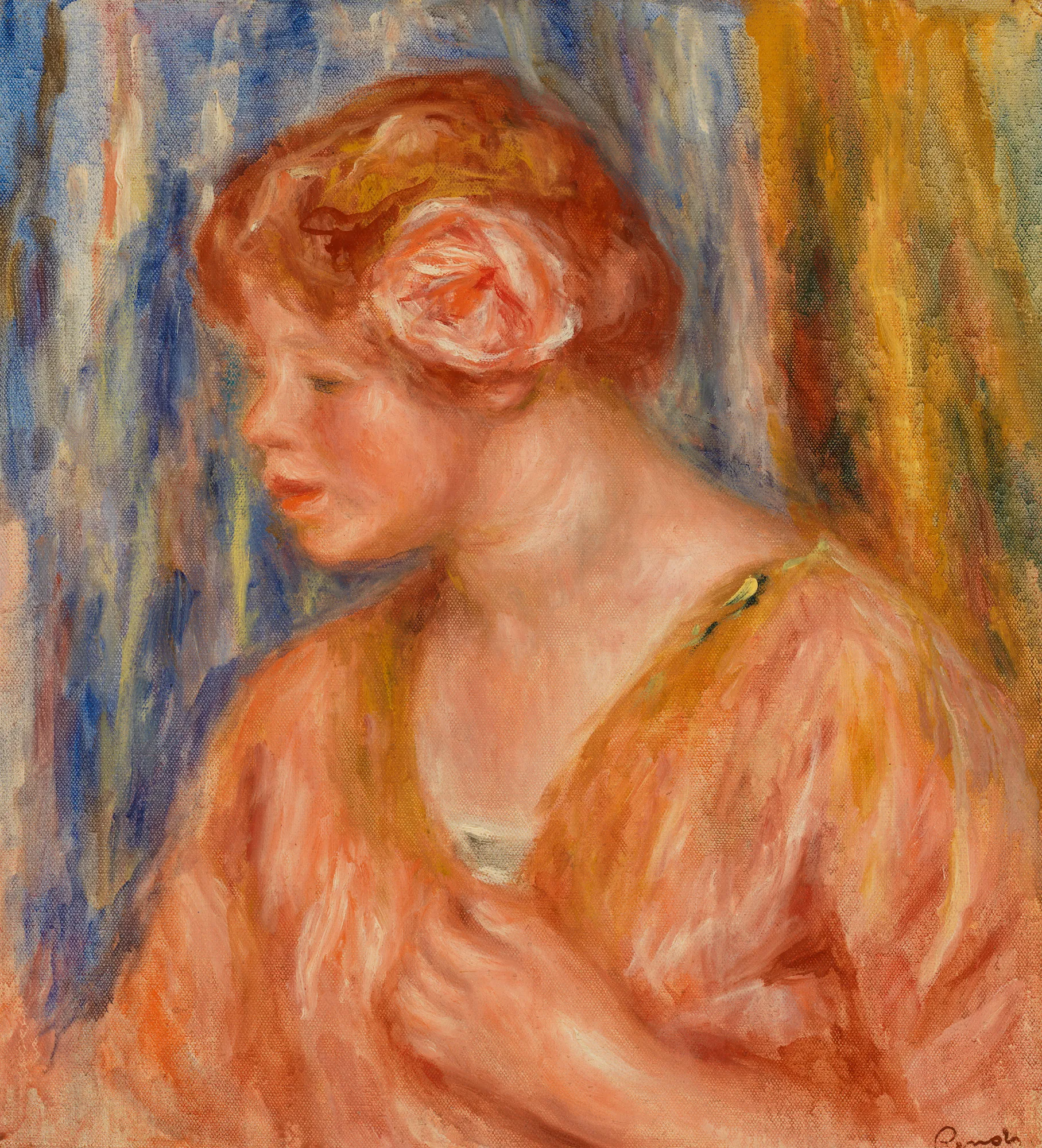 Young Woman with Rose (Jeune fille à la rose)