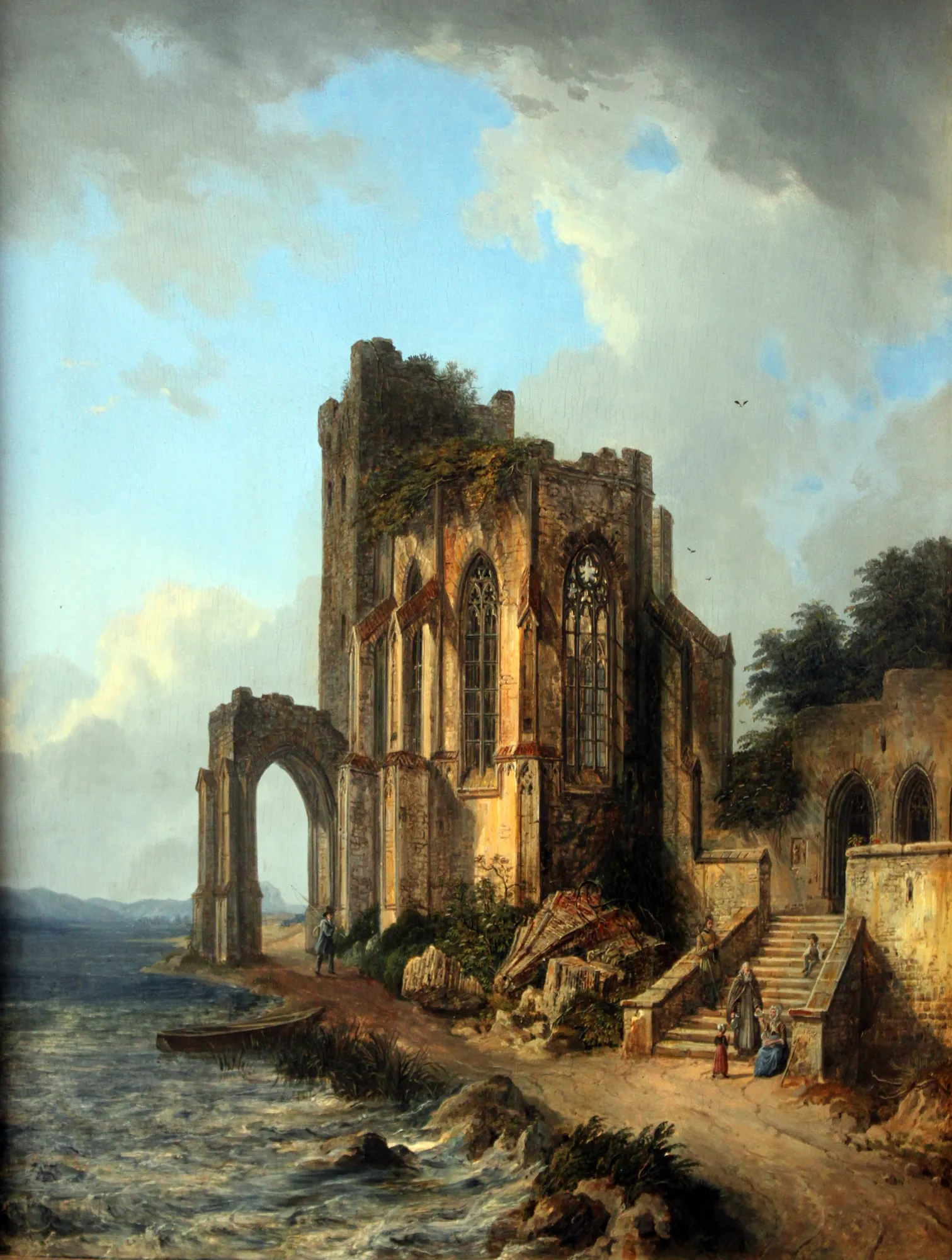 Church Ruins by the Sea