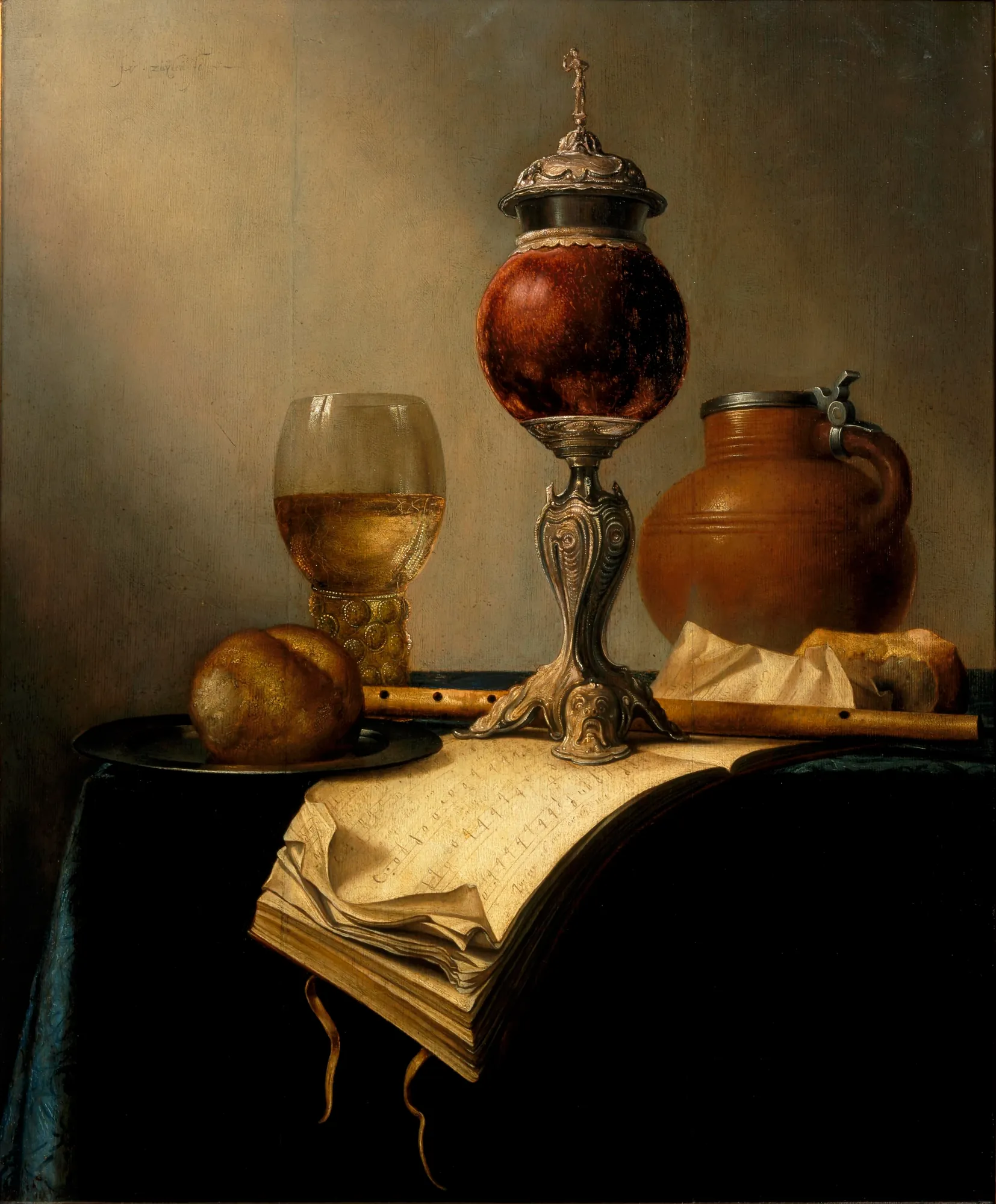 Still Life with Coconut Bowl