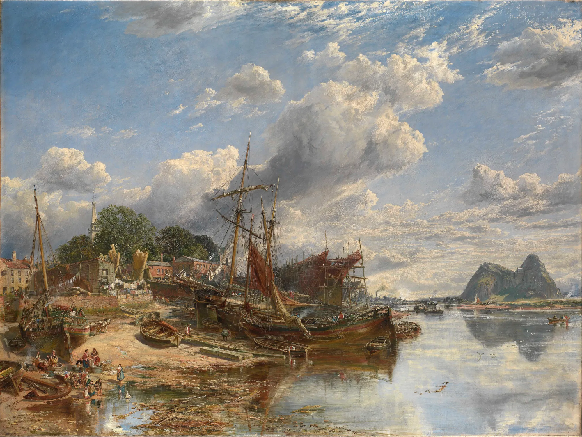 Shipyard at Dumbarton