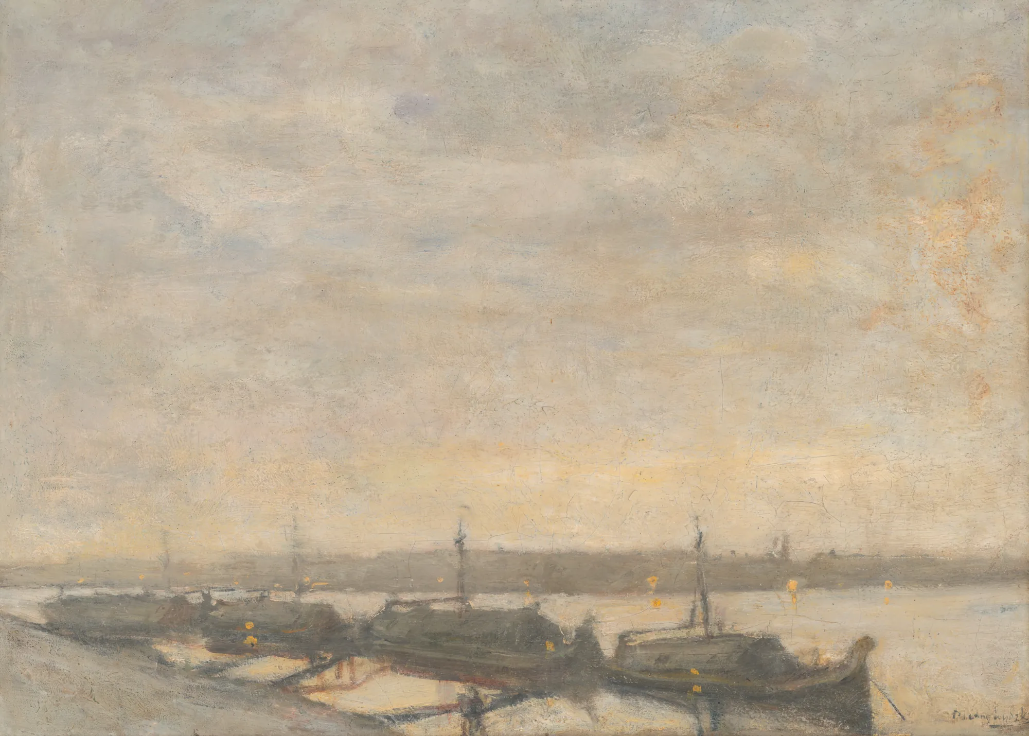 Tugboats on the Danube