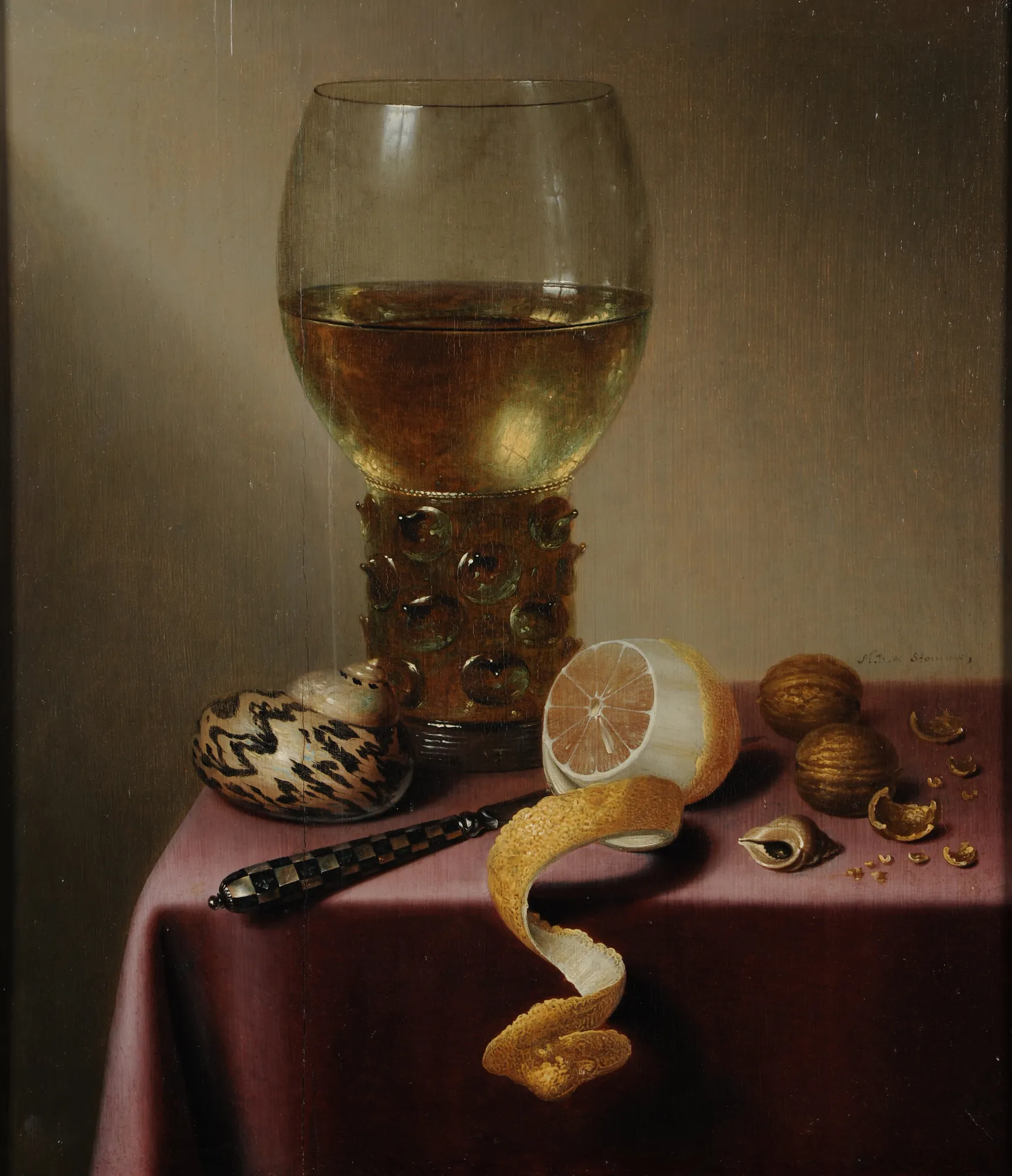 Still Life with a Lemon